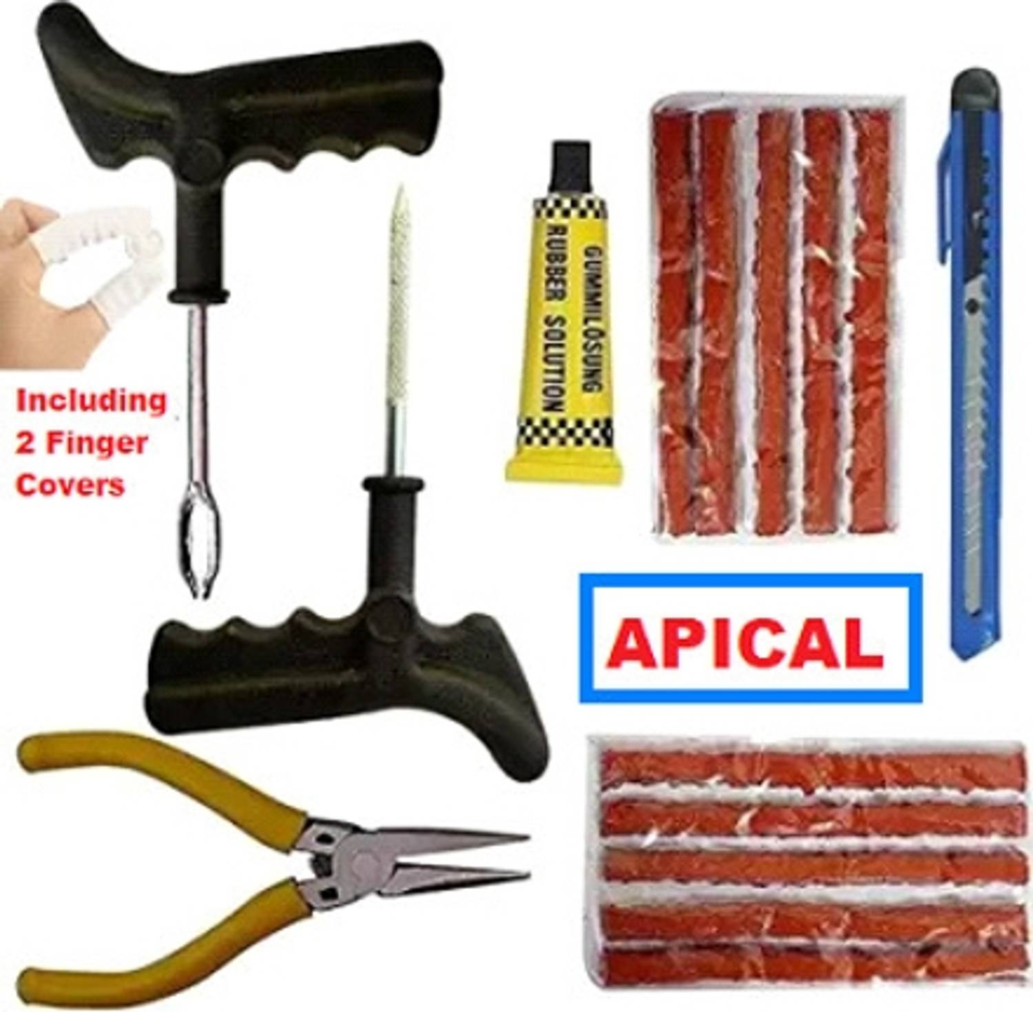 APICAL ASC_PUNCTURE_KIT_1010 Tubeless Tyre Repair Kit - Image 1