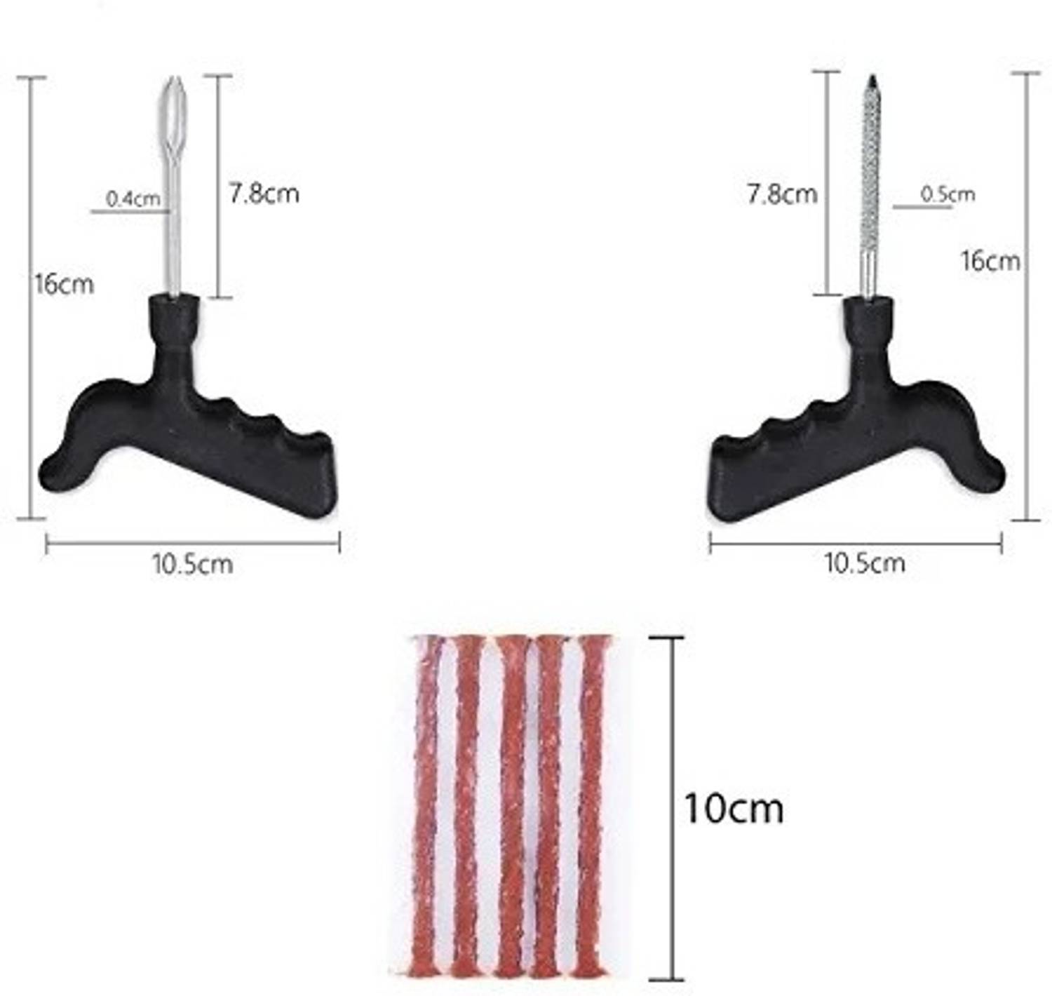 Navi Auto Tubeless Tyre Puncture Repair Kit - Image 3