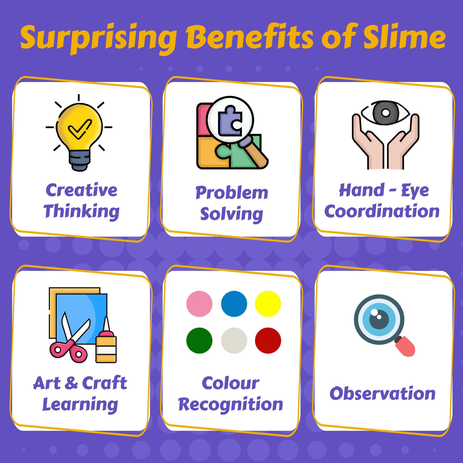 Image of sneki SET OF 6 SLIME Scented DIY Magical Slime putty Toy Set Kit for Girls Boys Kids Multicolor Putty Toy