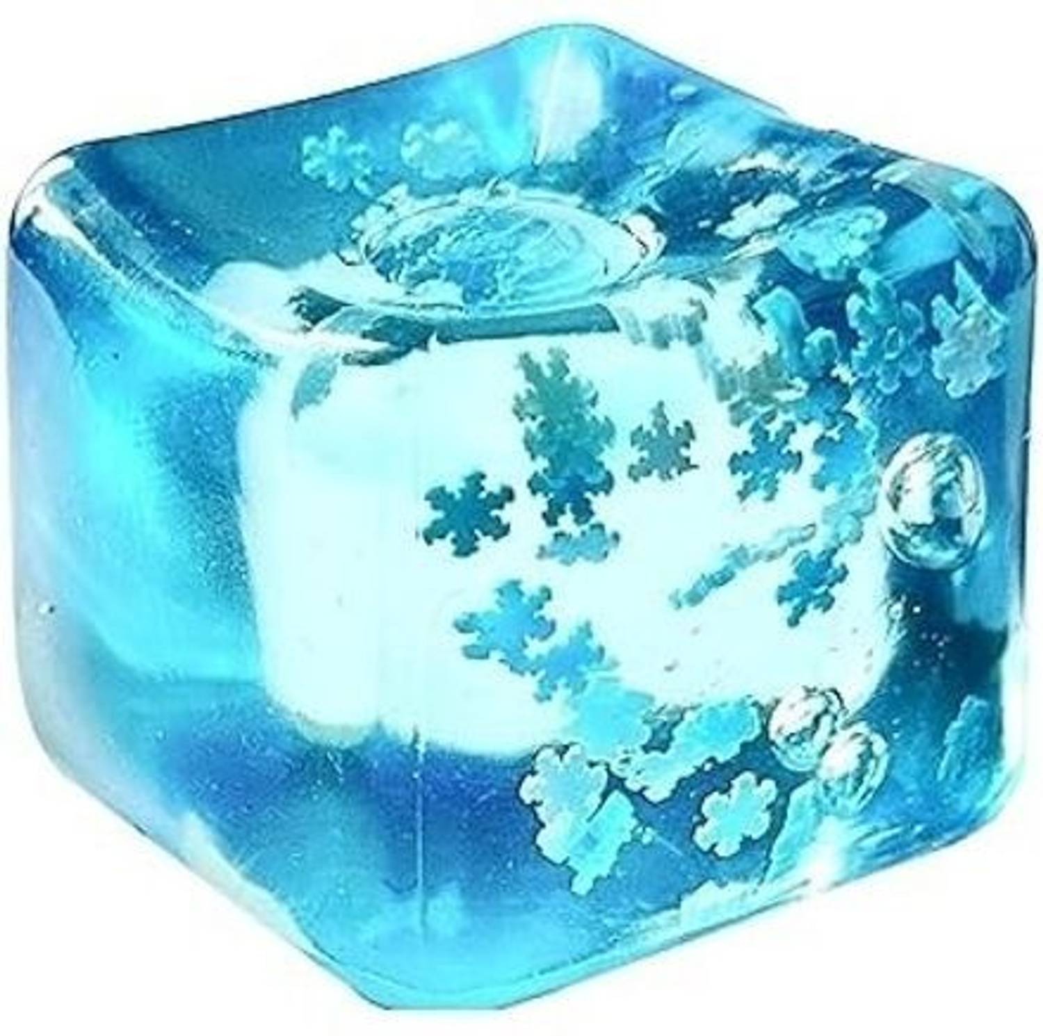 hakily Ice Cube Blue Stress Relief Toy - Image 1