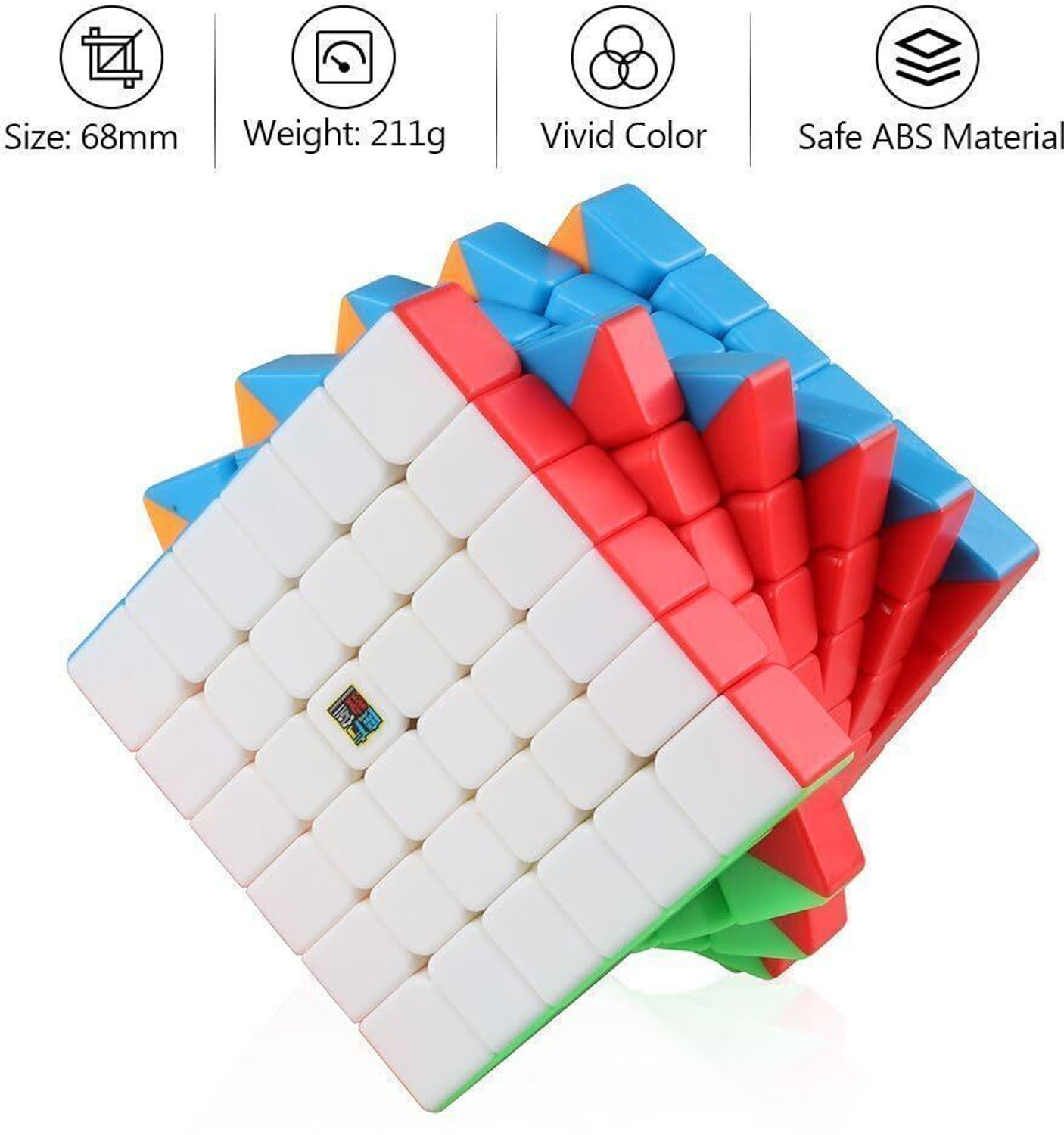 Image of TOYRENTTO Moyu Meilong 6x6 Speed Cube Smooth Stickerless Magic Puzzle Cube for Kid & Adult