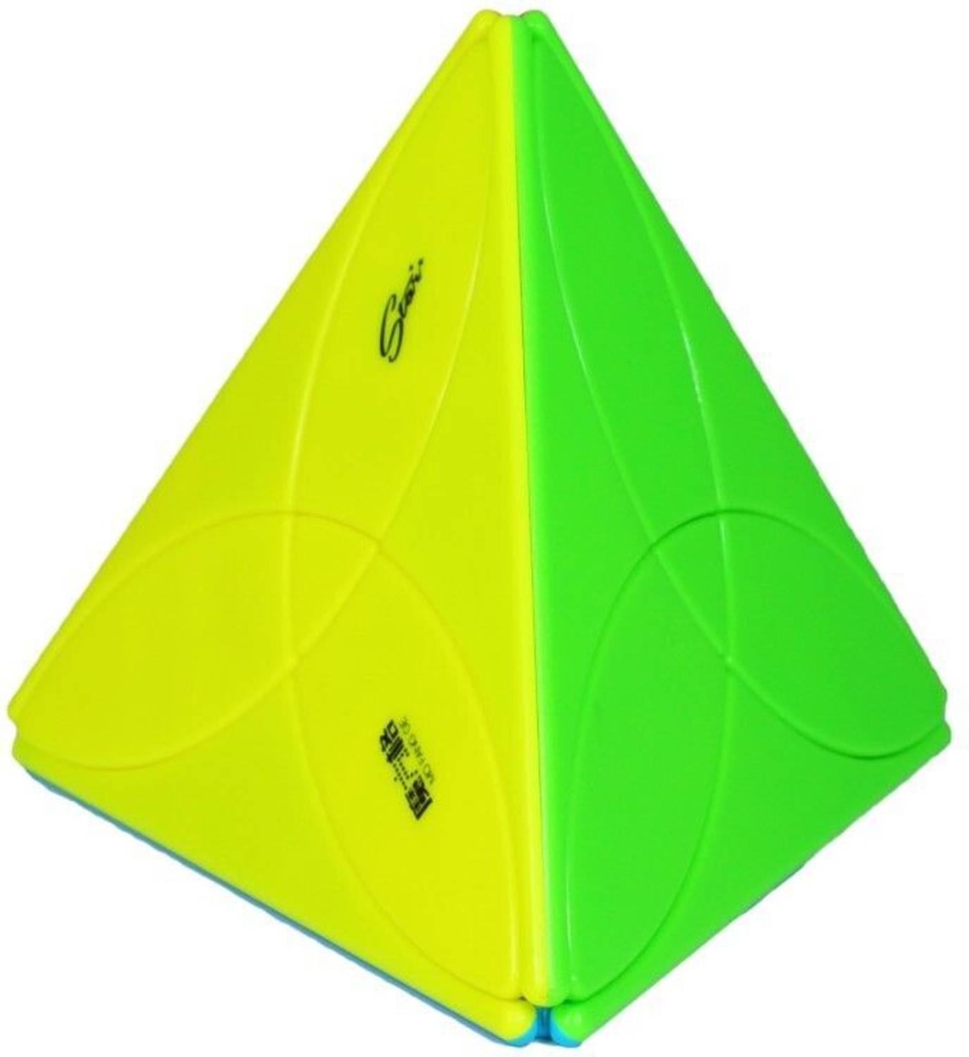 Cuberkart QiYi Clover Pyraminx Stickerless Cube - Image 3