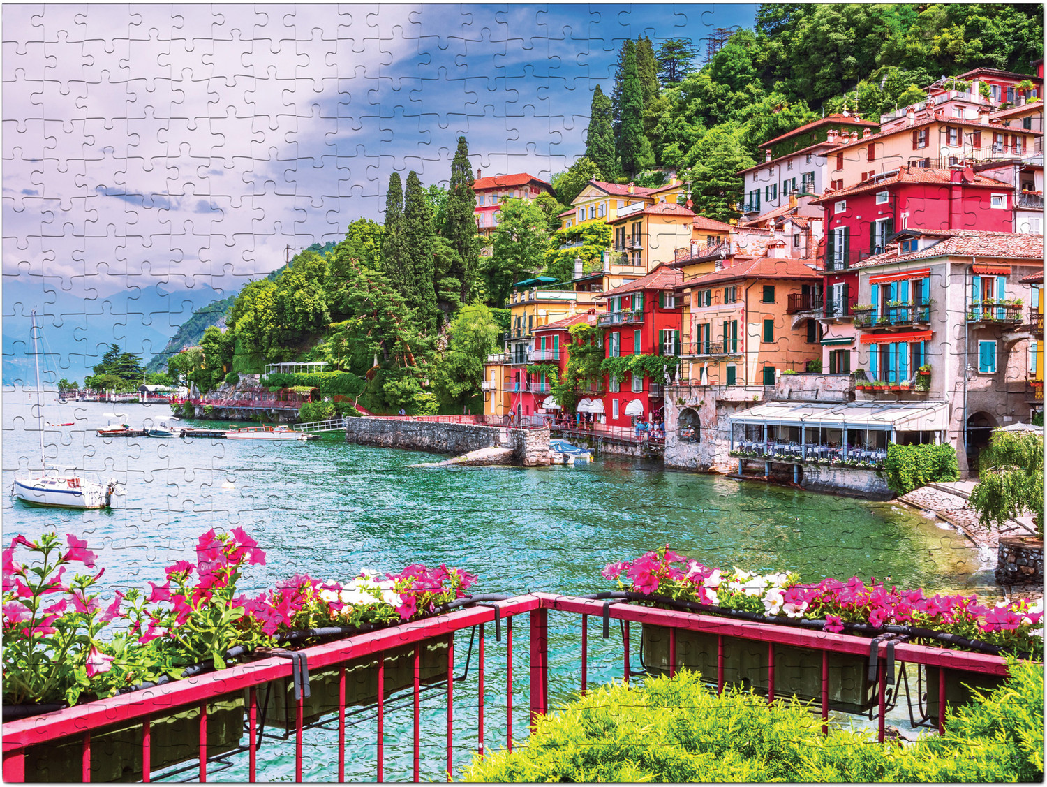 Image of Edufun toys Lake Como, Italy Jigsaw Puzzle for Kids and Adults