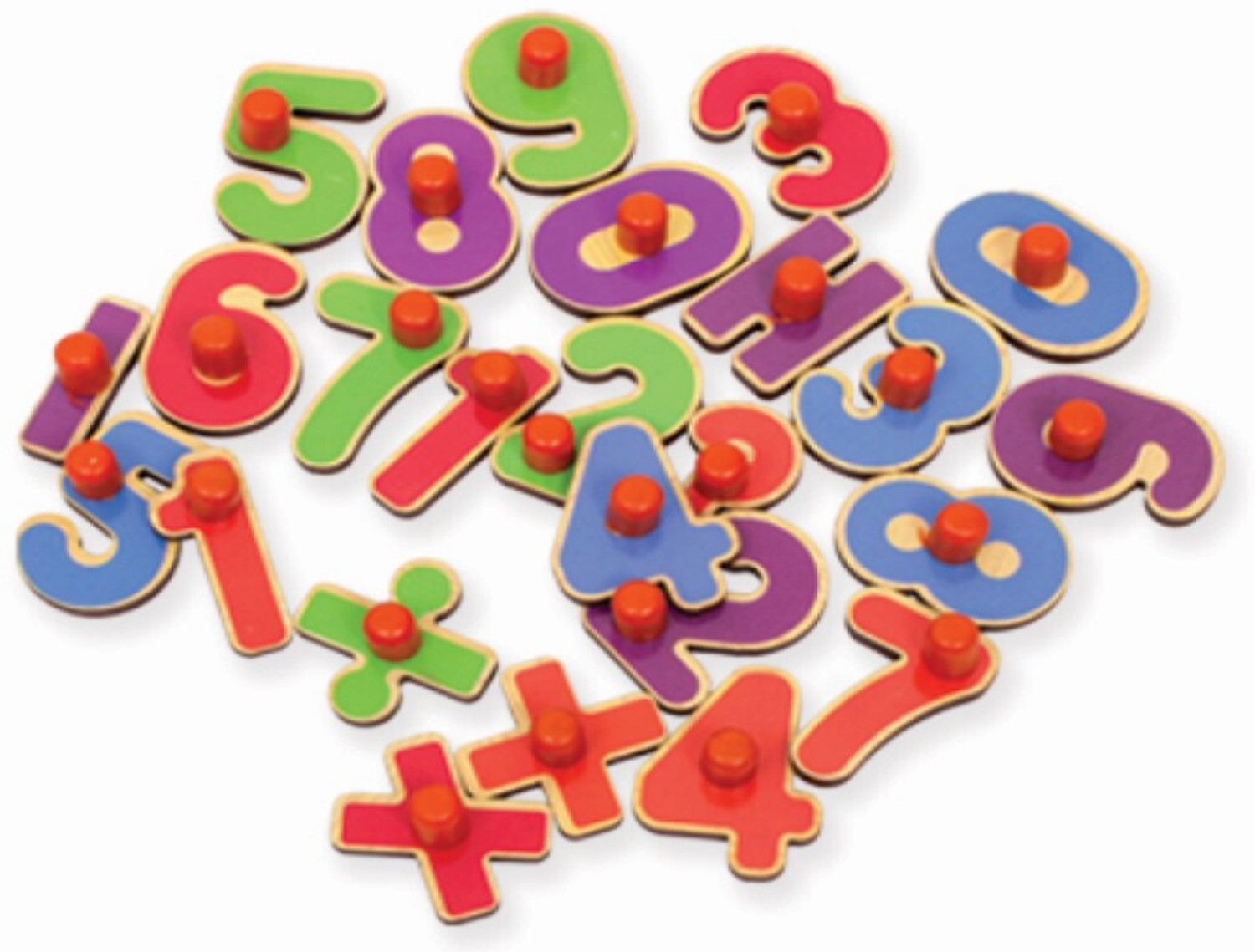 Image of FUNSKOOL NUMBERS WOODEN PUZZLE-3701400