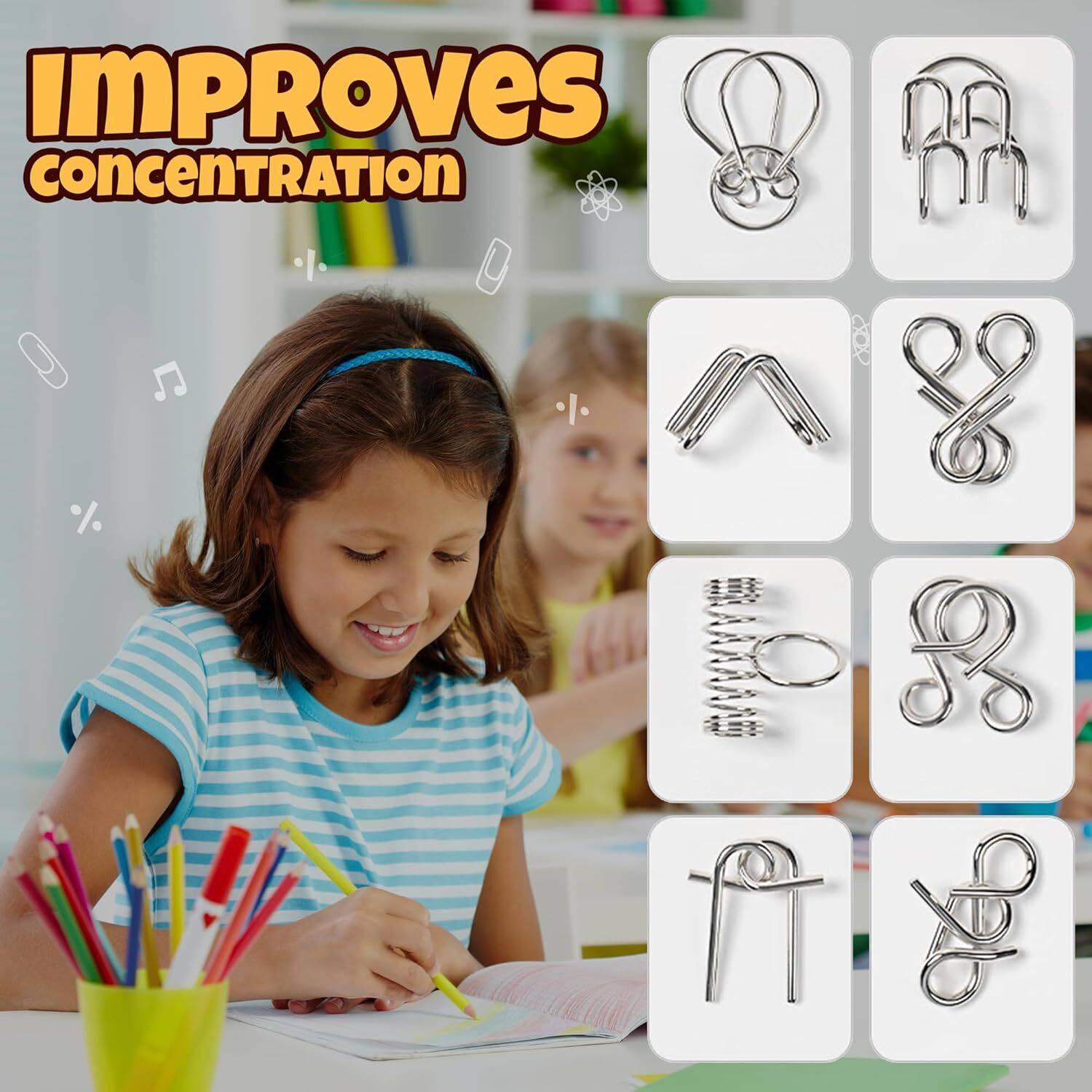 Pluspicks Fun Fidget Puzzles Train Your Brain - Image 2