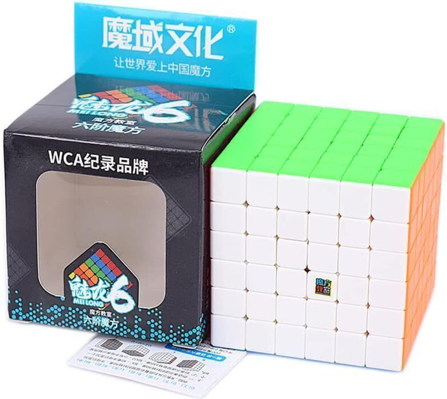 Image of TOYRENTTO Moyu Meilong 6x6 Speed Cube Smooth Stickerless Magic Puzzle Cube for Kid & Adult