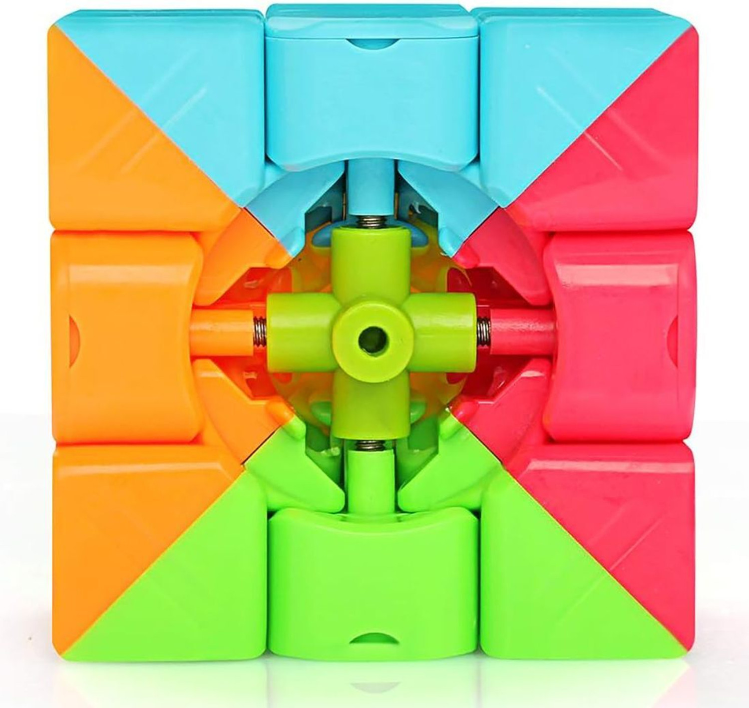 Image of Hawkister QiYi Warrior S 3x3 Speed Cube Stickerless 3x3x3 Magic Puzzle