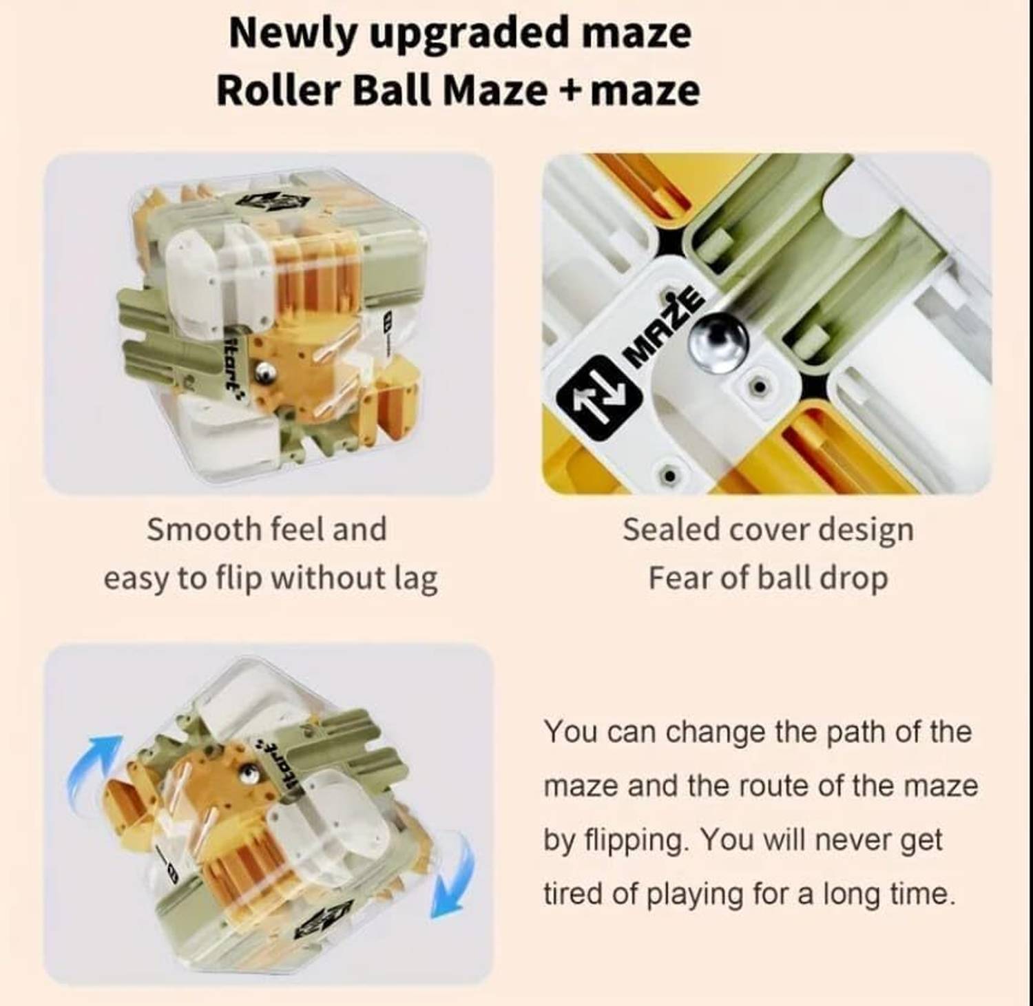 AKOOPAR Infinity Puzzle Fidget Cube - Image 4