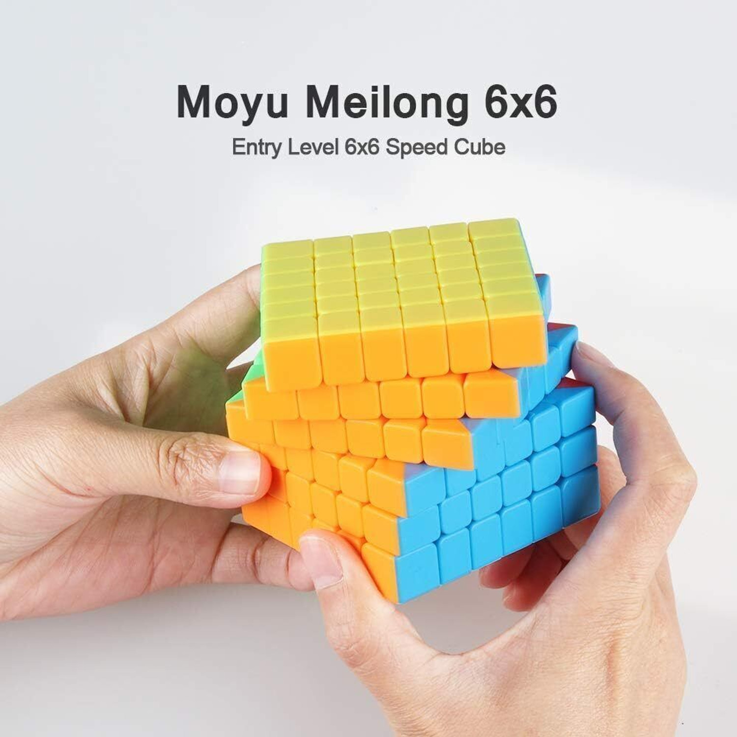 Image of TOYRENTTO Moyu Meilong 6x6 Speed Cube Smooth Stickerless Magic Puzzle Cube for Kid & Adult
