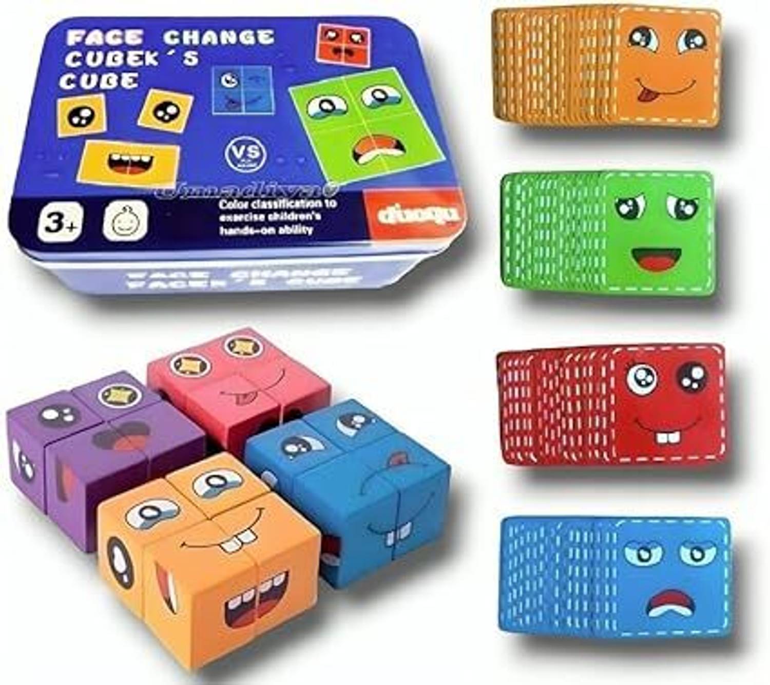 【紙ジャケ】Faces【5枚セット】 1-crazy-face-puzzle-seahaven-