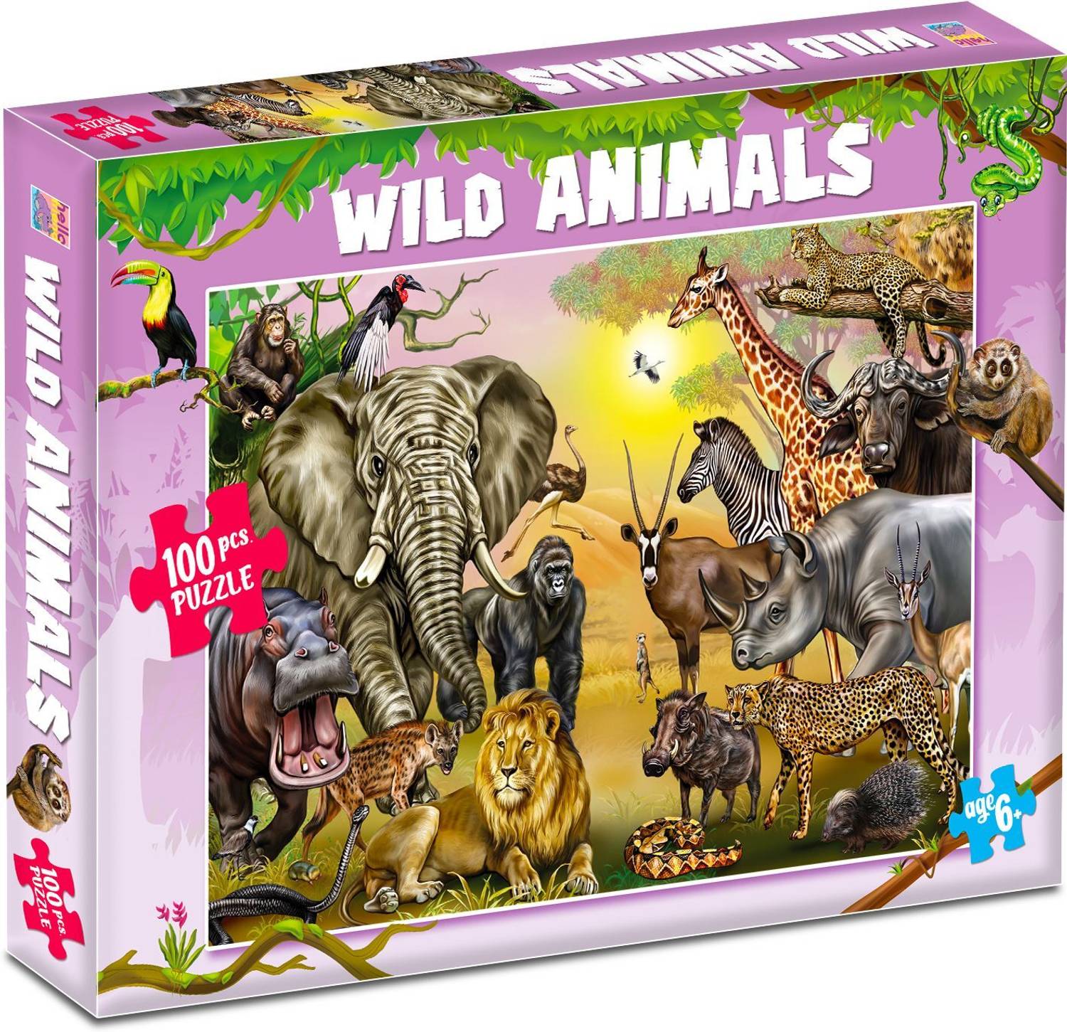 HELLO FRIEND PUZ-051 (100 Pieces)