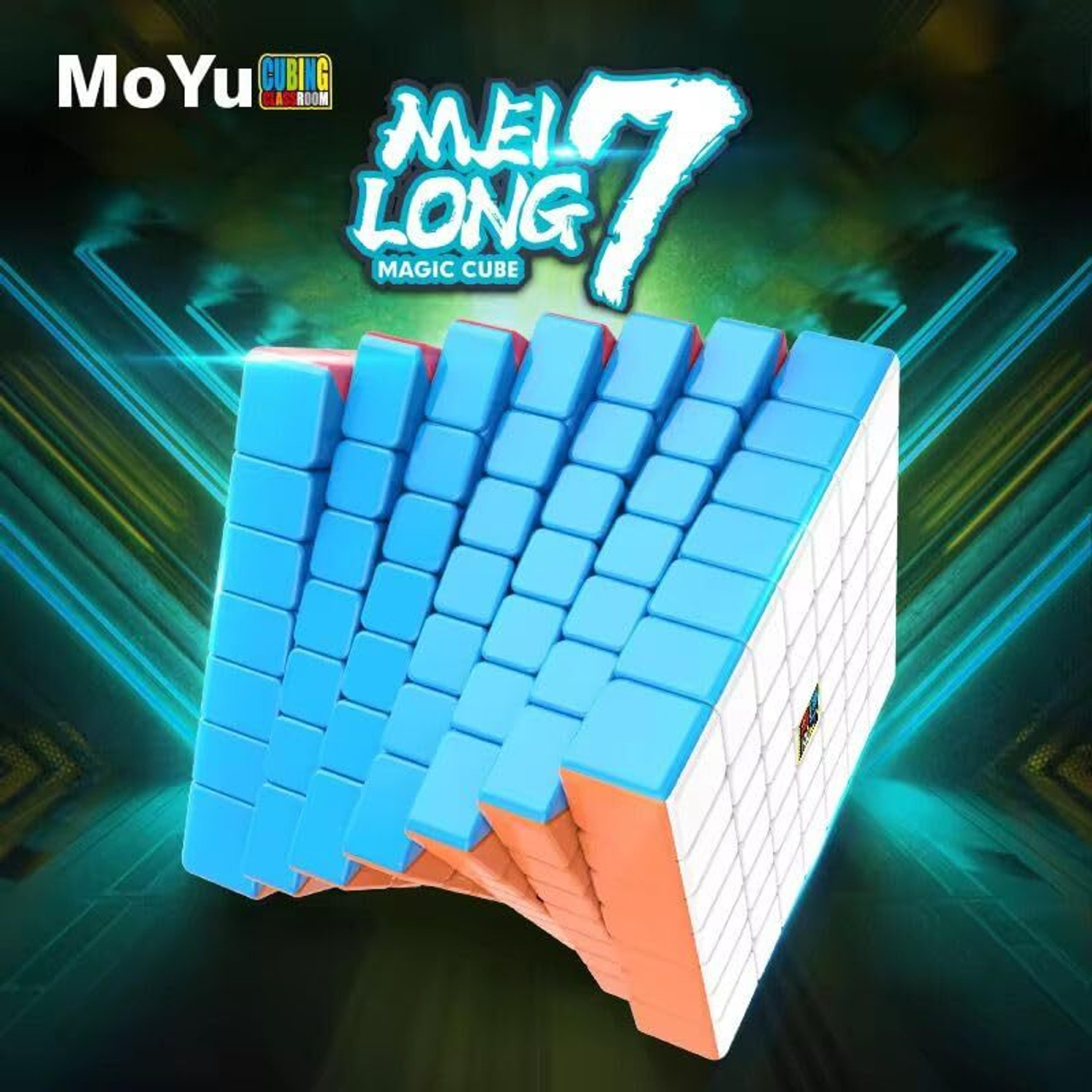 Image of PN AVAN 7x7 High Speed Stickerless Magic Cube Puzzle | Brain Teaser Toy For Kids