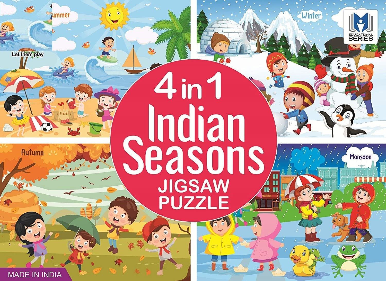 Image of PEZYOX Indian Seasons Jigsaw Puzzle
