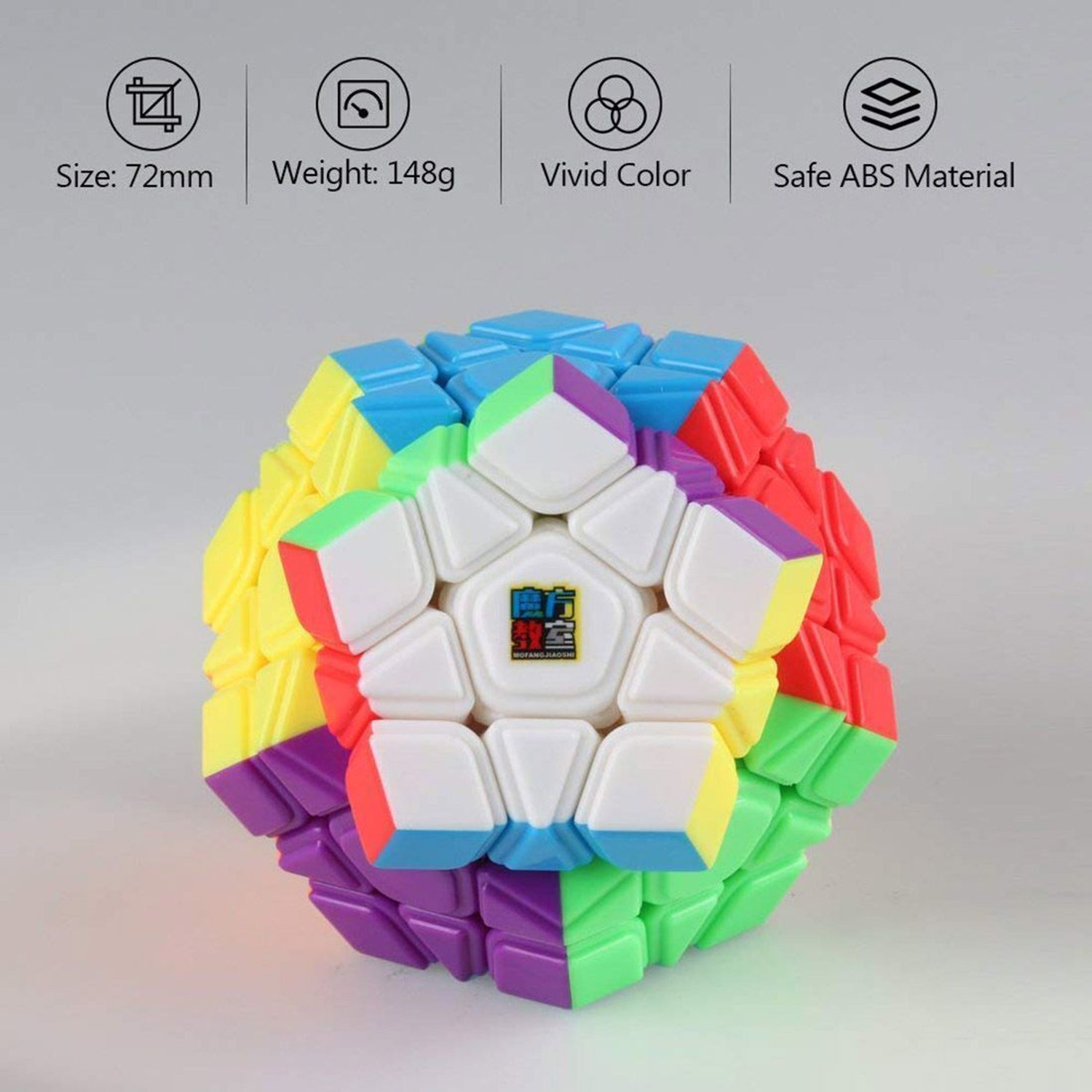 Image of Hawkister MoYu Meilong Megaminx Speed Cube Stickerless Cubing Classroom Magic Puzzle