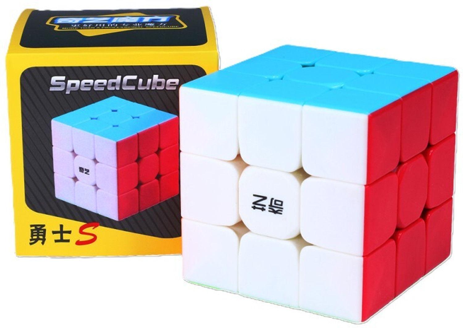 Image of Hawkister QiYi Warrior S 3x3 Speed Cube Stickerless 3x3x3 Magic Puzzle