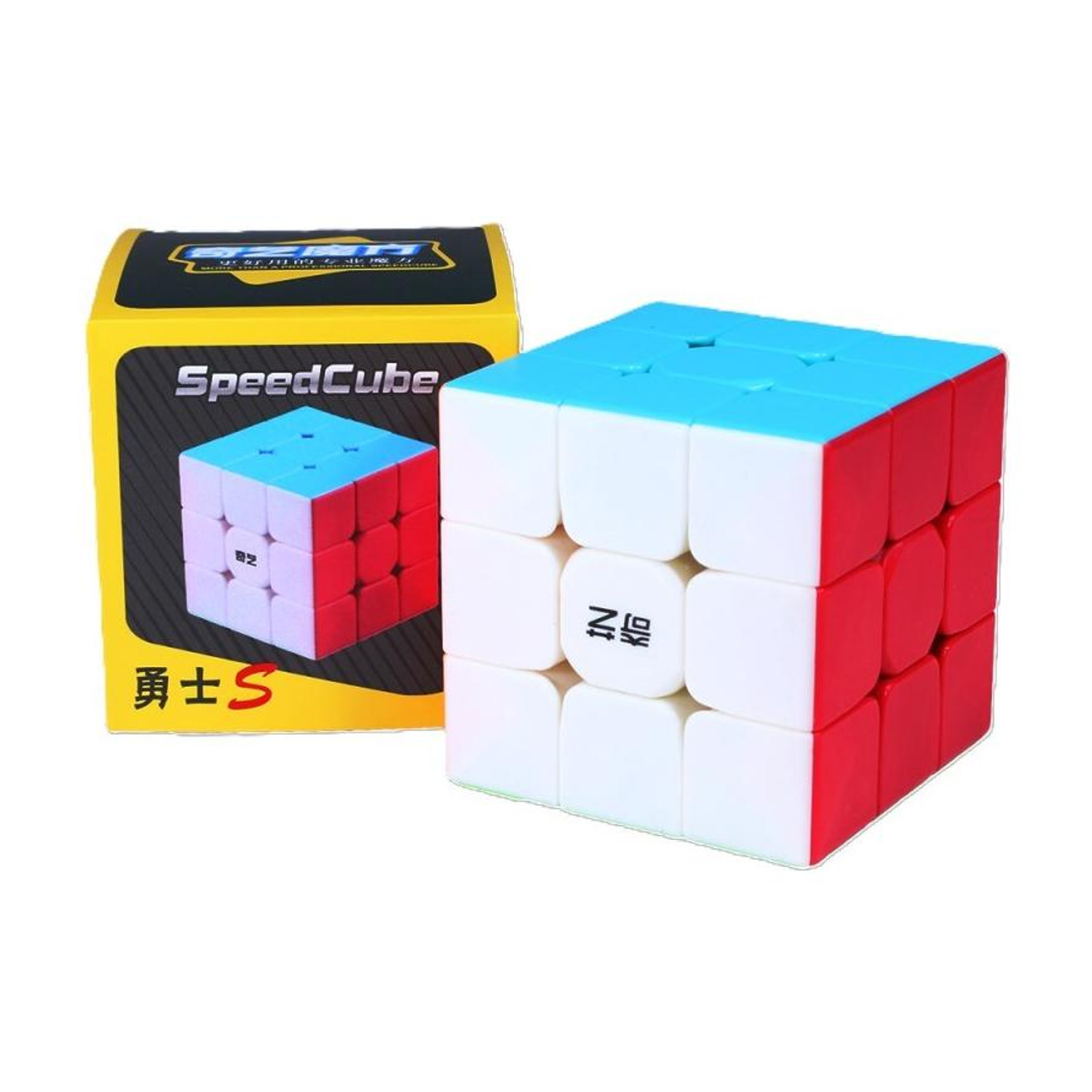 Hawkister QiYi Warrior S 3x3 Speed Cube Stickerless 3x3x3 Magic Puzzle