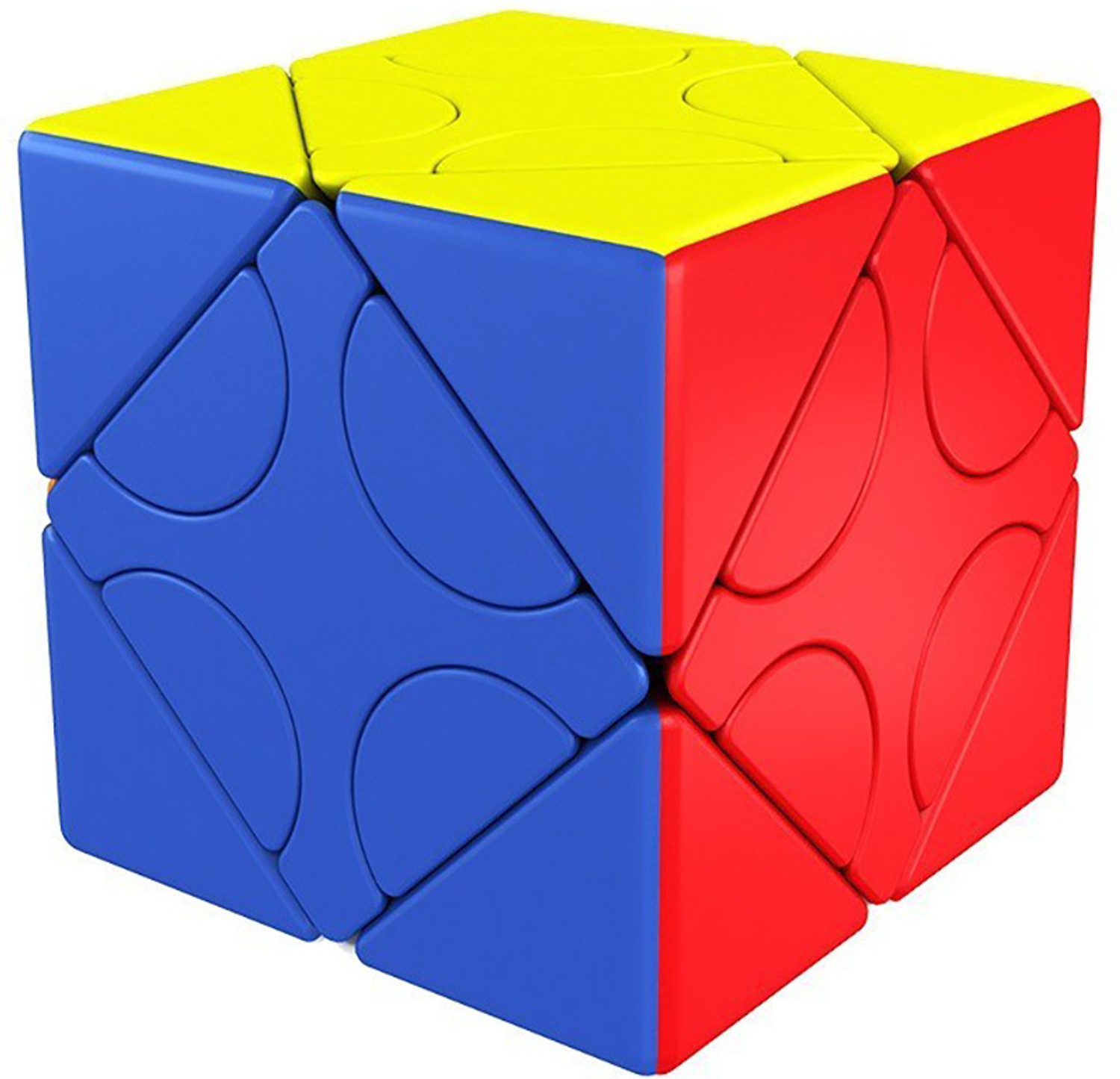 Image of Cuberkart MoYu MFJS MeiLong Skewb Mixup I Cube Stickerless Magic Puzzle