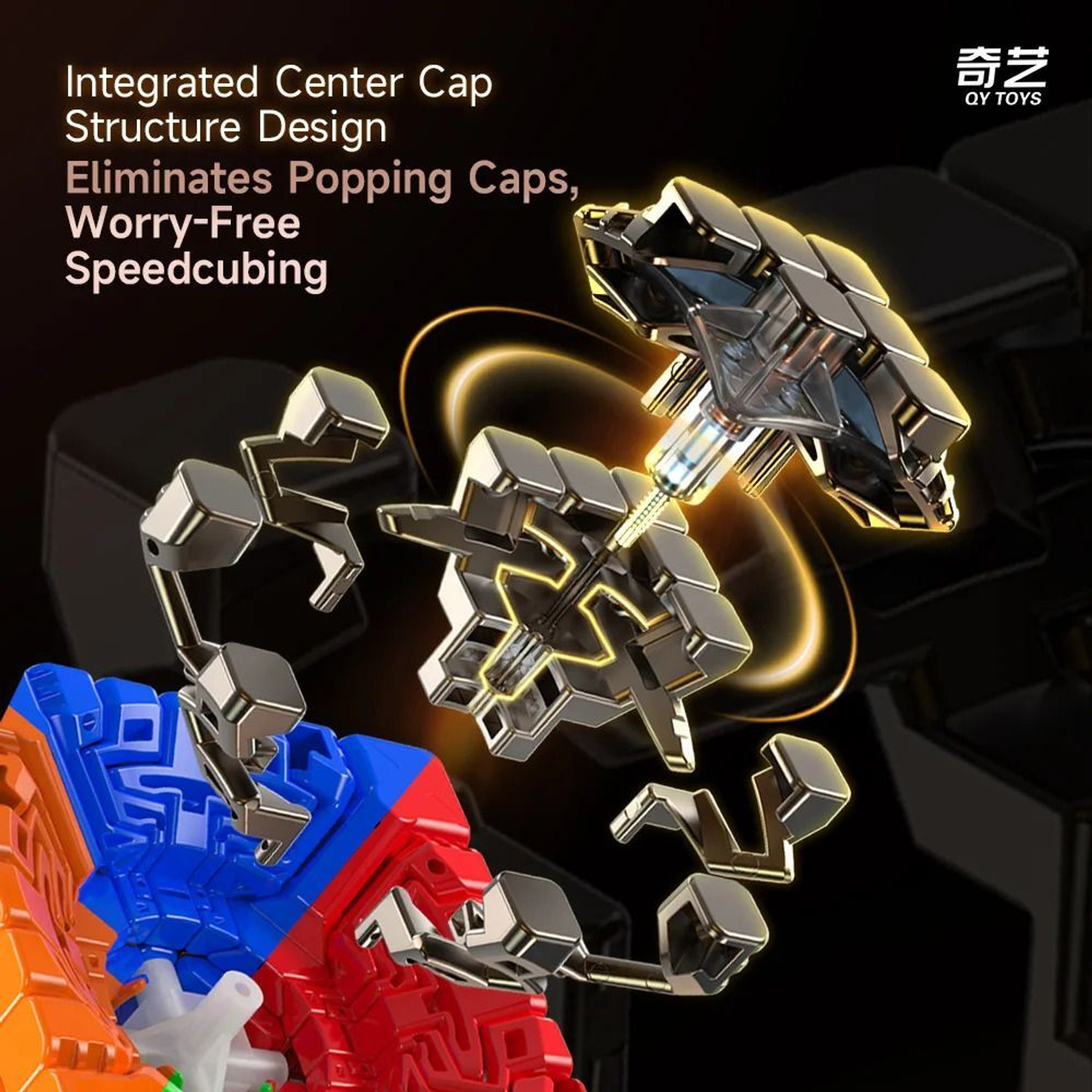 Image of Cuberkart QiYi Warrior 7x7 Speed Cube | Compact and Lightweight Design