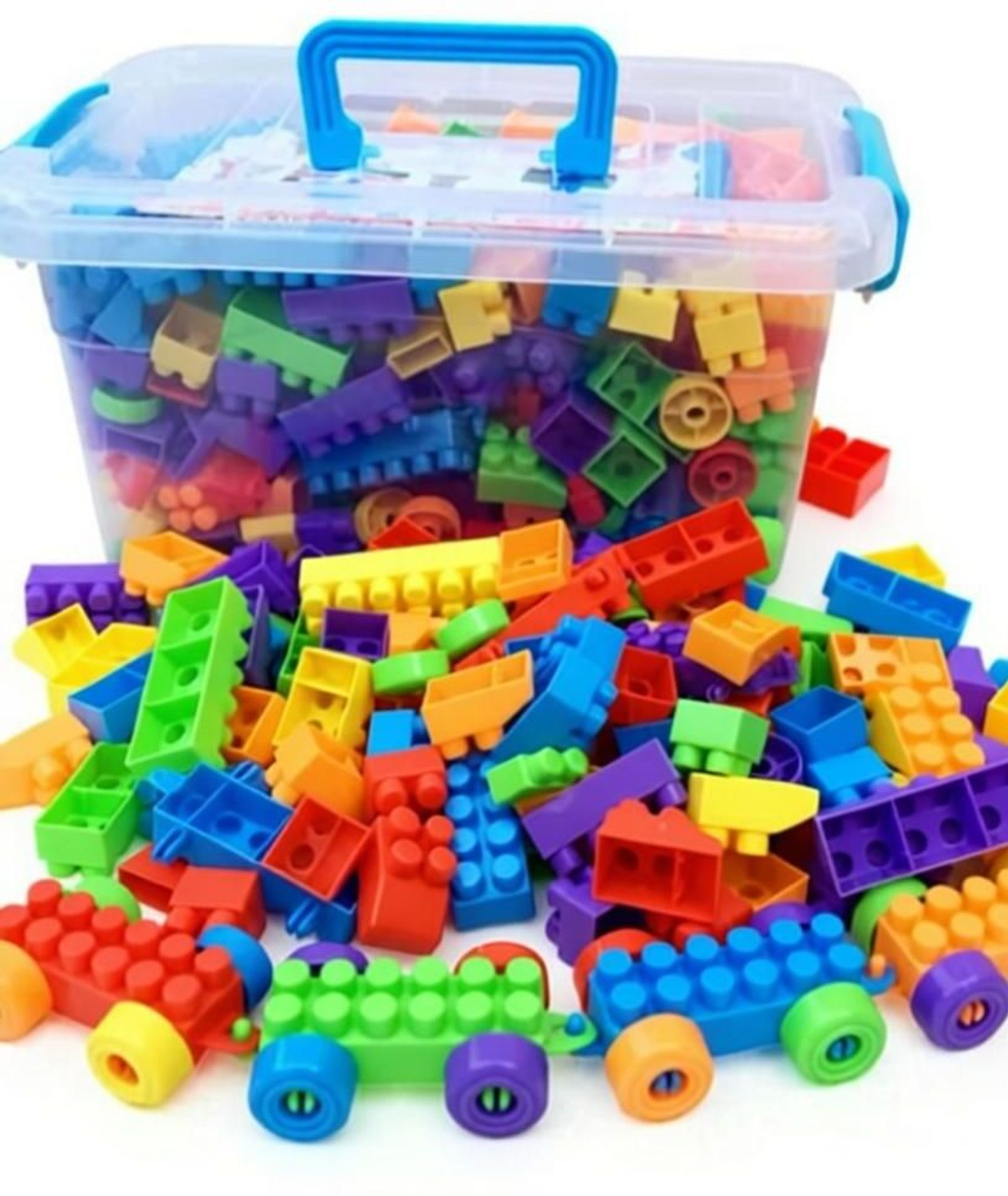Image of Midhash Create Construction 100pcs DIY Plastic Building Block for Kids