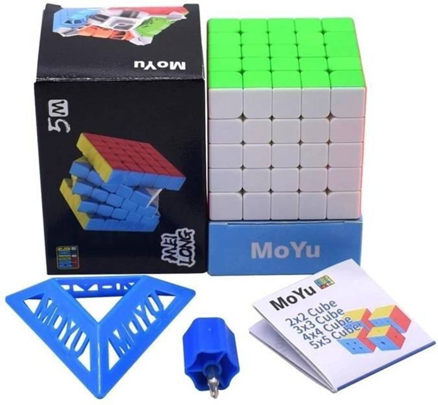 TOYRENTTO MoYu 5x5 Magnetic Speed Cube with Adjustment Tool