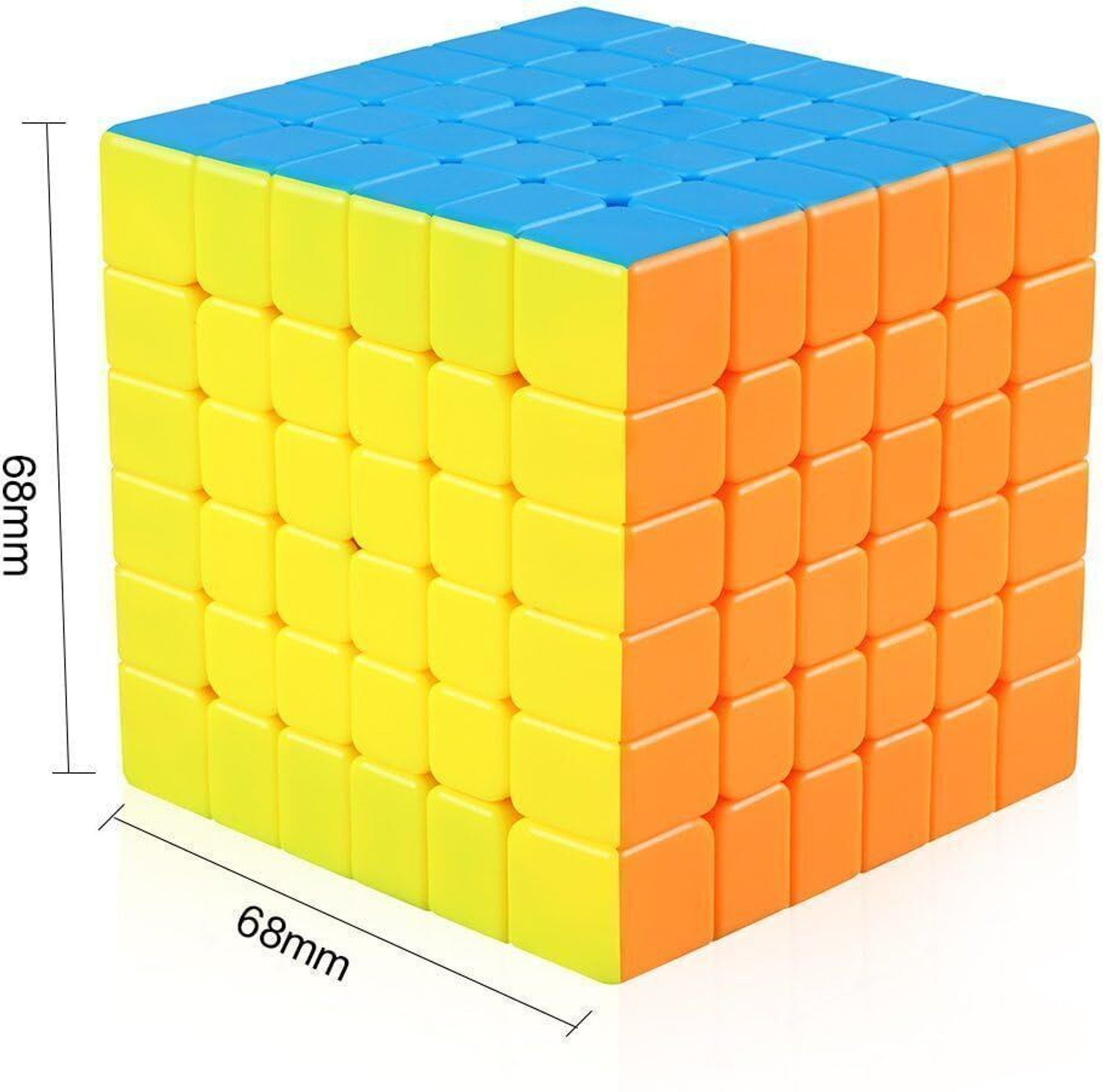 Image of TOYRENTTO Moyu Meilong 6x6 Speed Cube Smooth Stickerless Magic Puzzle Cube for Kid & Adult