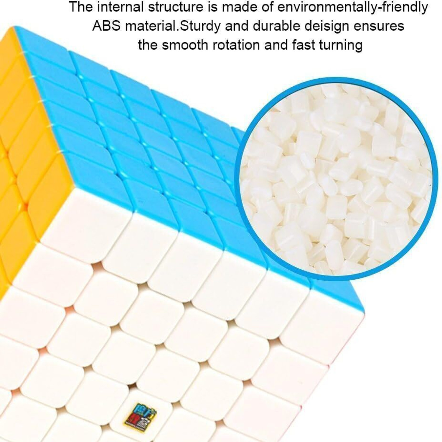 Image of TOYRENTTO Moyu Meilong 6x6 Speed Cube Smooth Stickerless Magic Puzzle Cube for Kid & Adult