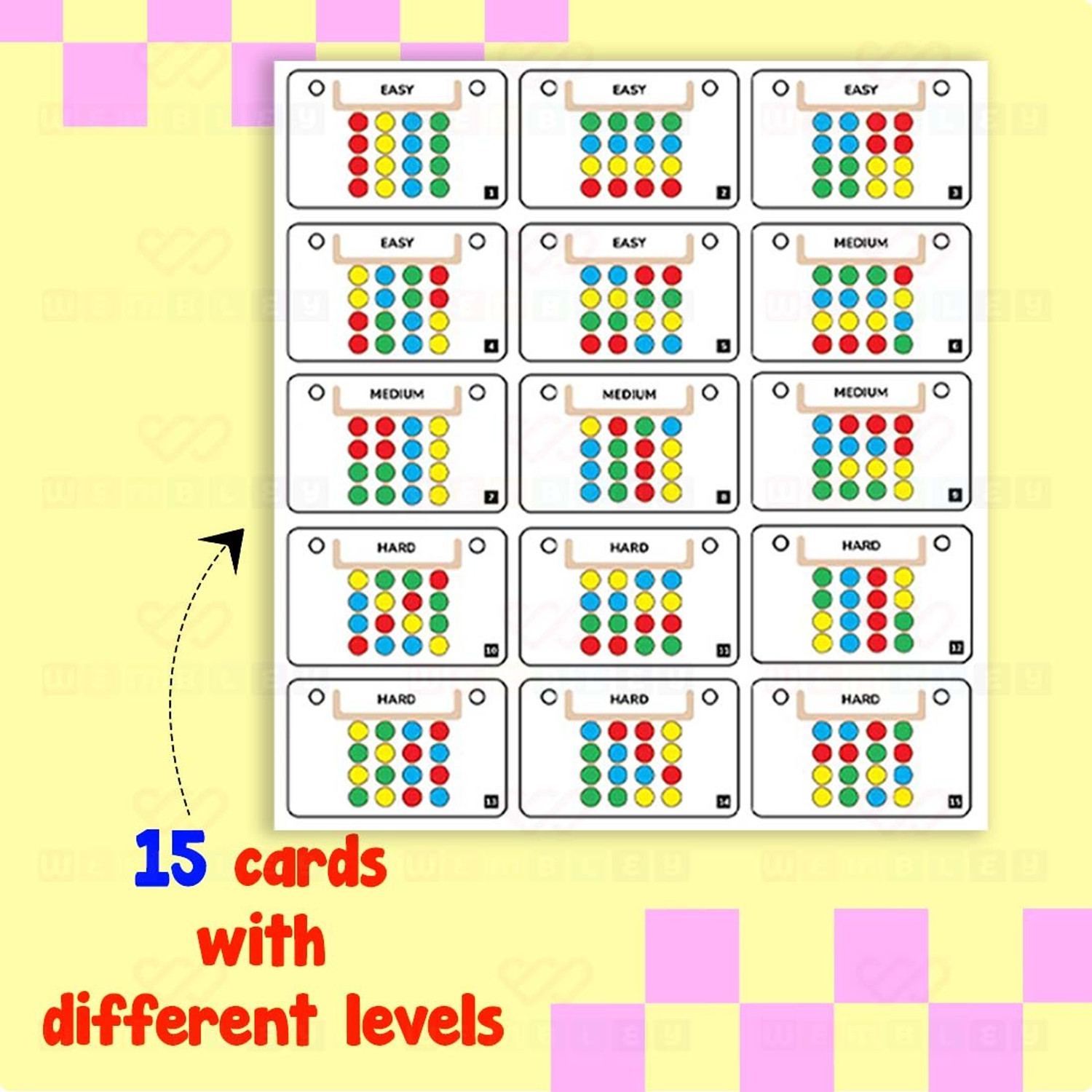 Image of Wembley Montessori Puzzle Game Learning Toy
