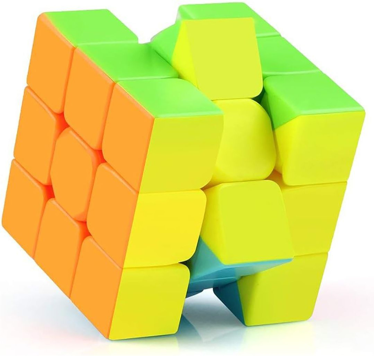 Image of Hawkister QiYi Warrior S 3x3 Speed Cube Stickerless 3x3x3 Magic Puzzle