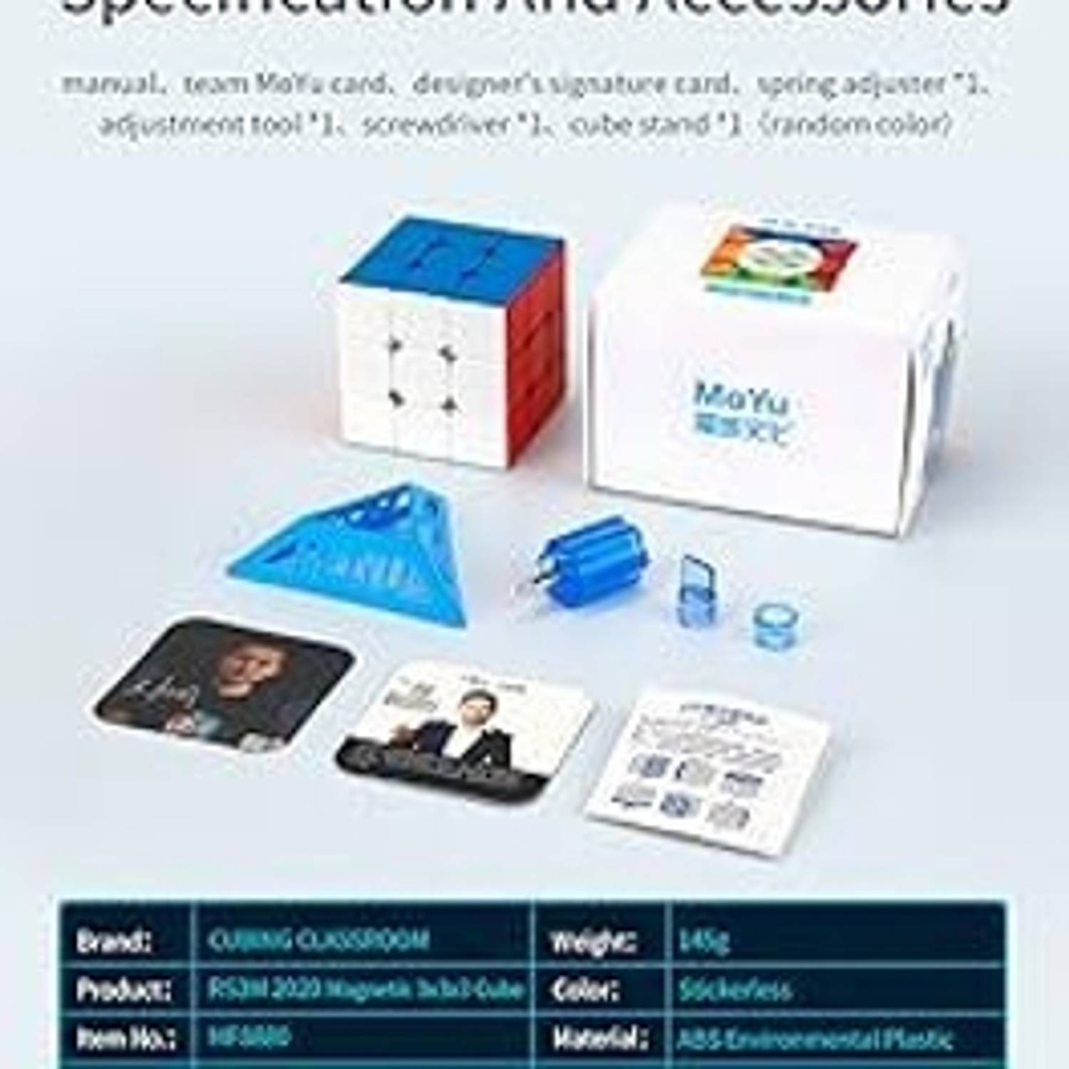 TOYRENTTO MoYu RS3M 3x3 Magnetic Speed Cube - Image 5