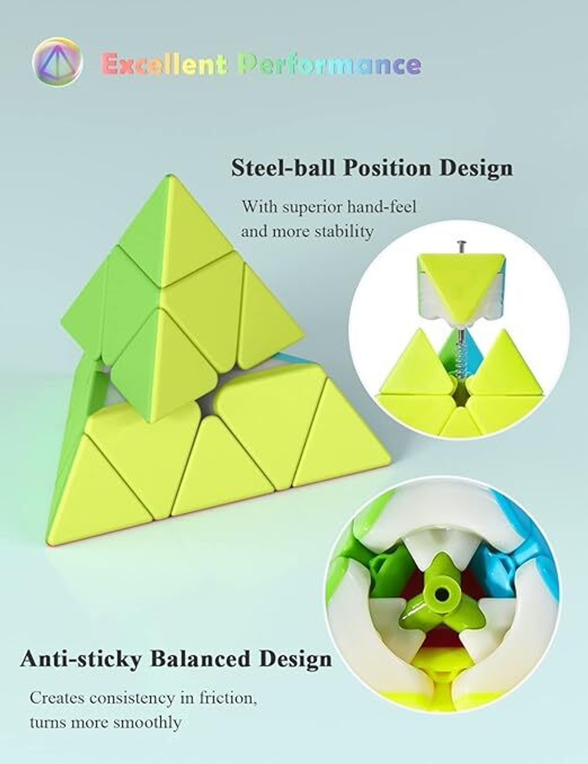 Image of Toy Arena Pyramid Gold P 4 Pieces