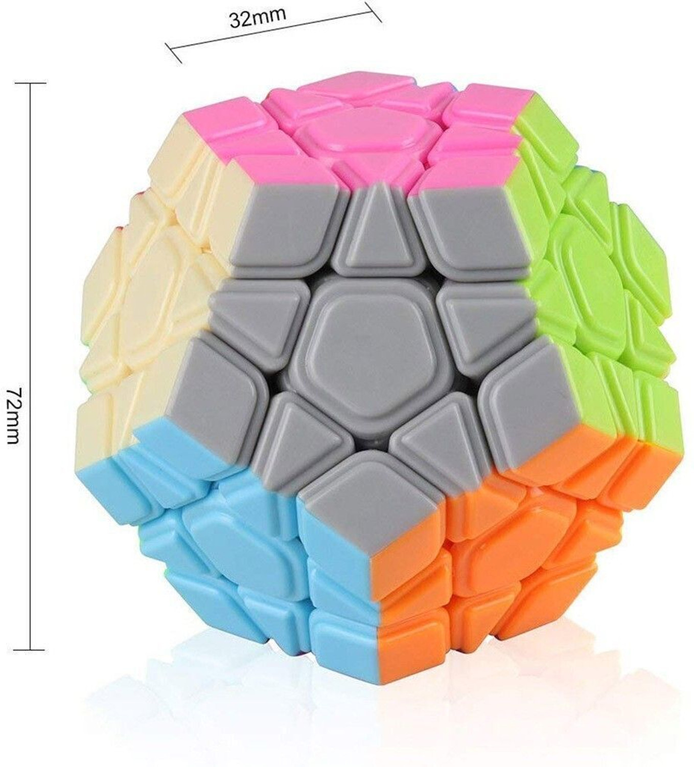 Image of Hawkister MoYu Meilong Megaminx Speed Cube Stickerless Cubing Classroom Magic Puzzle