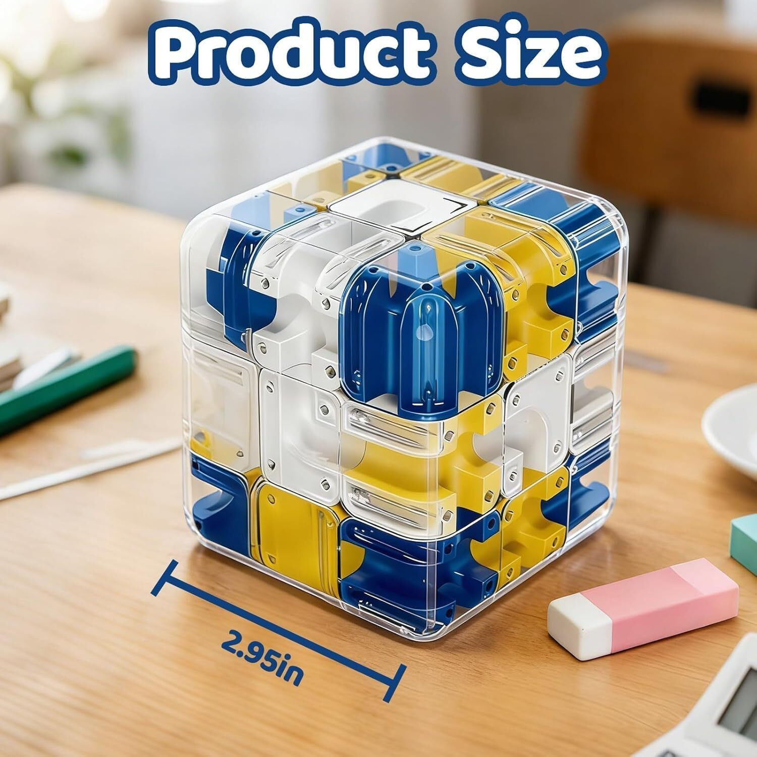 Image of VHD Smart Brain Teaser Maze Cube Toy ACU70