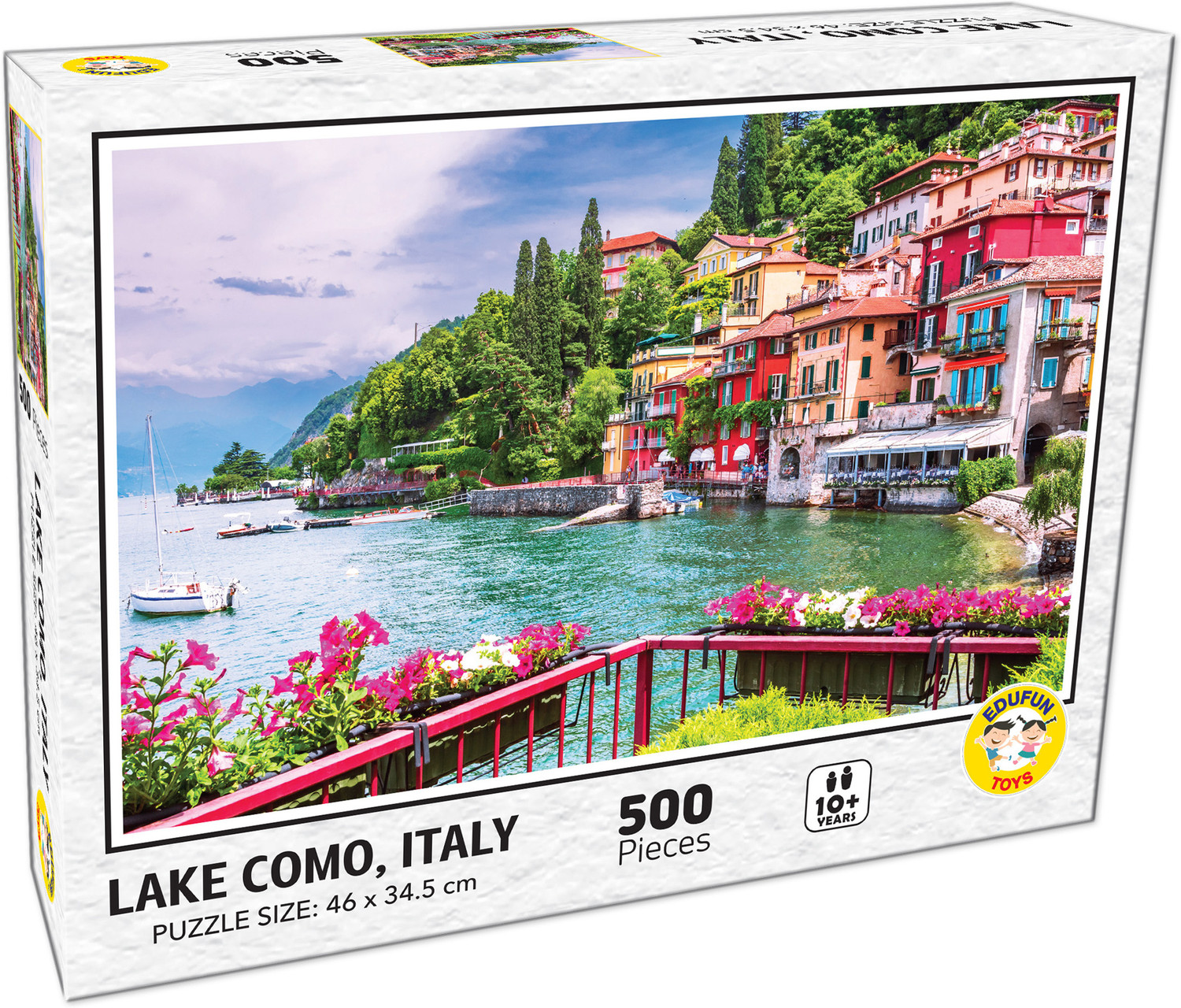 Image of Edufun toys Lake Como, Italy Jigsaw Puzzle for Kids and Adults