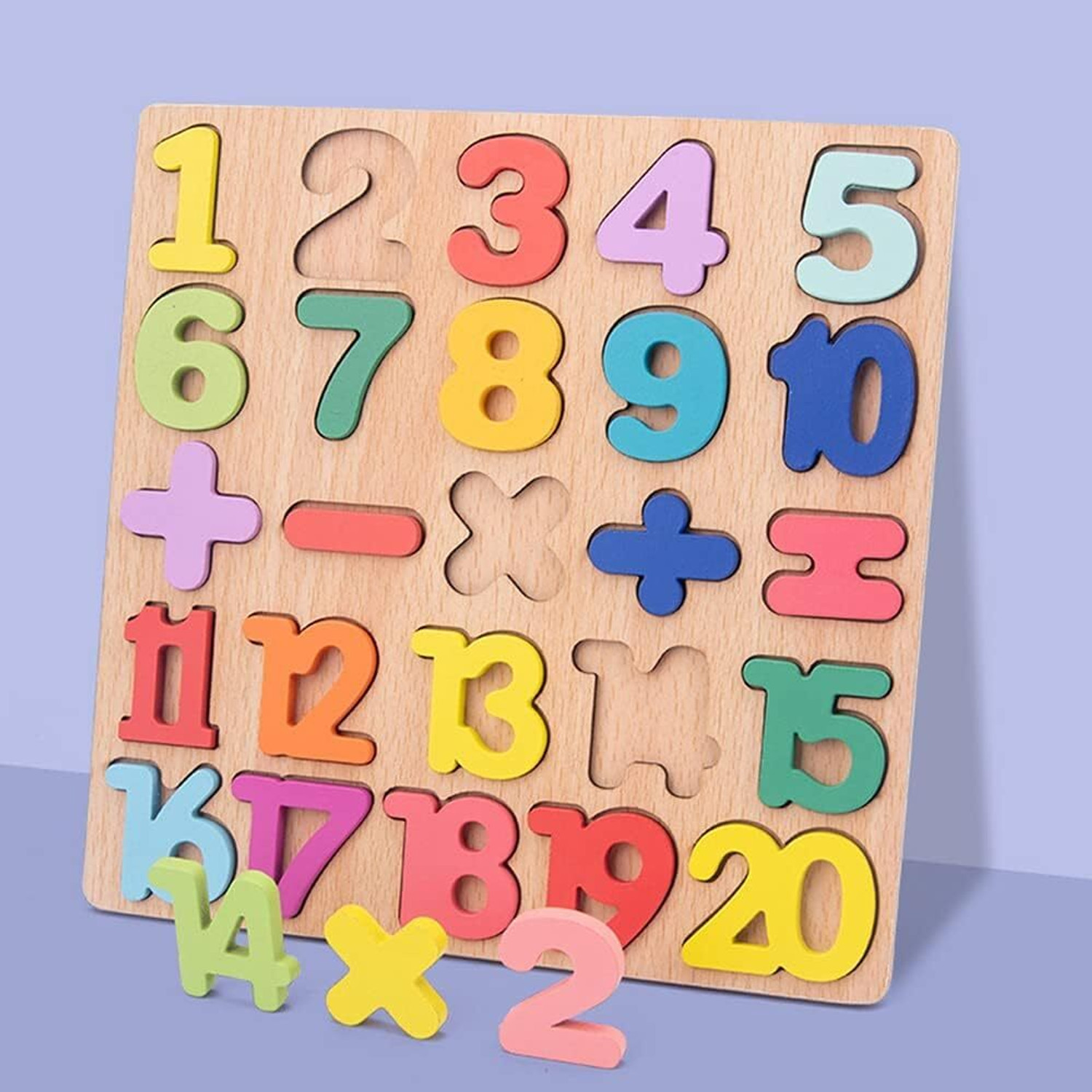Image of ZEQTOS 3in1 Wooden Learning Educational ABCD Board for Kids Activity Toys for Toddlers