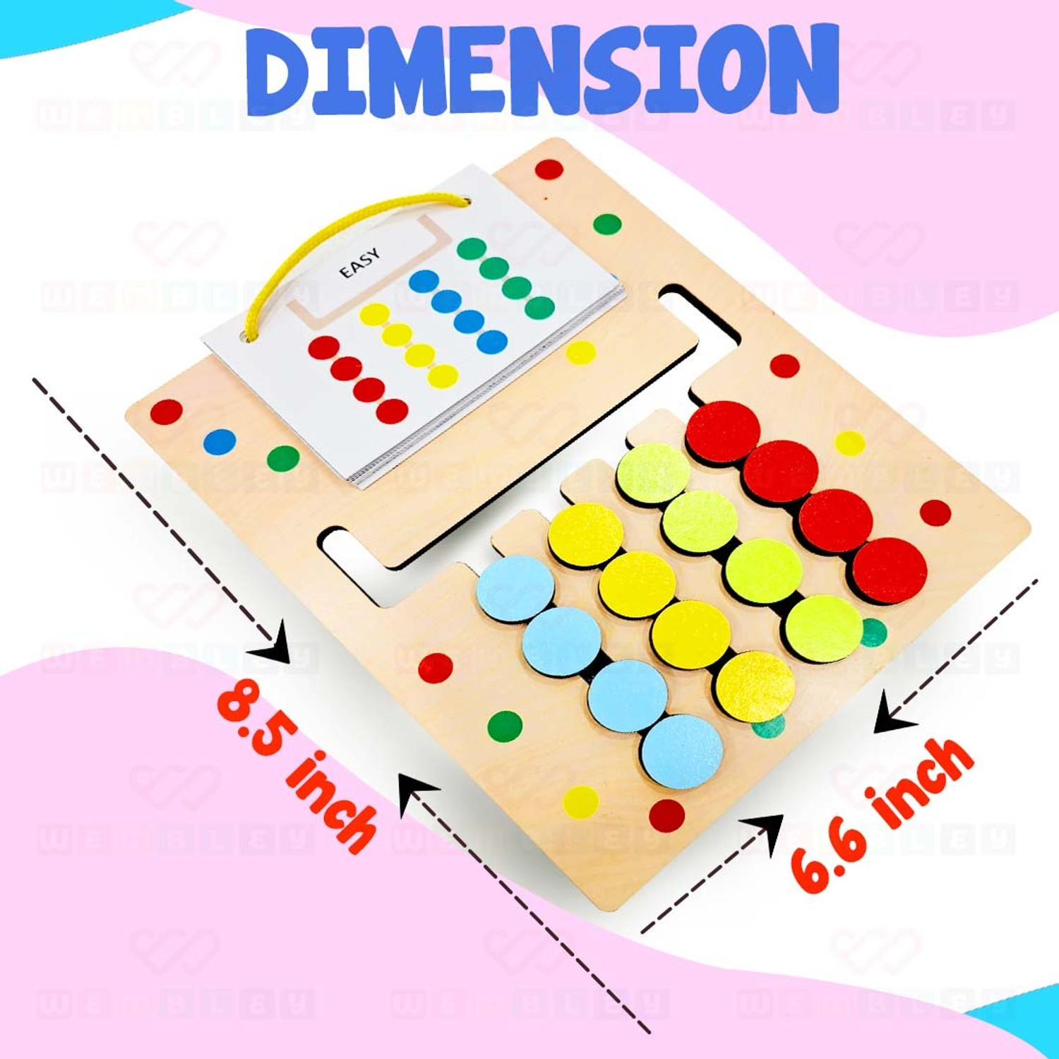 Image of Wembley Montessori Puzzle Game Learning Toy