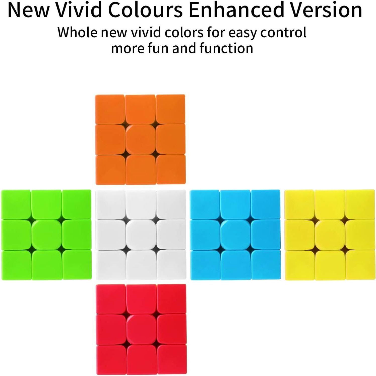 Image of D ETERNAL 3X3X3 High Speed Stickerless Magic Cube