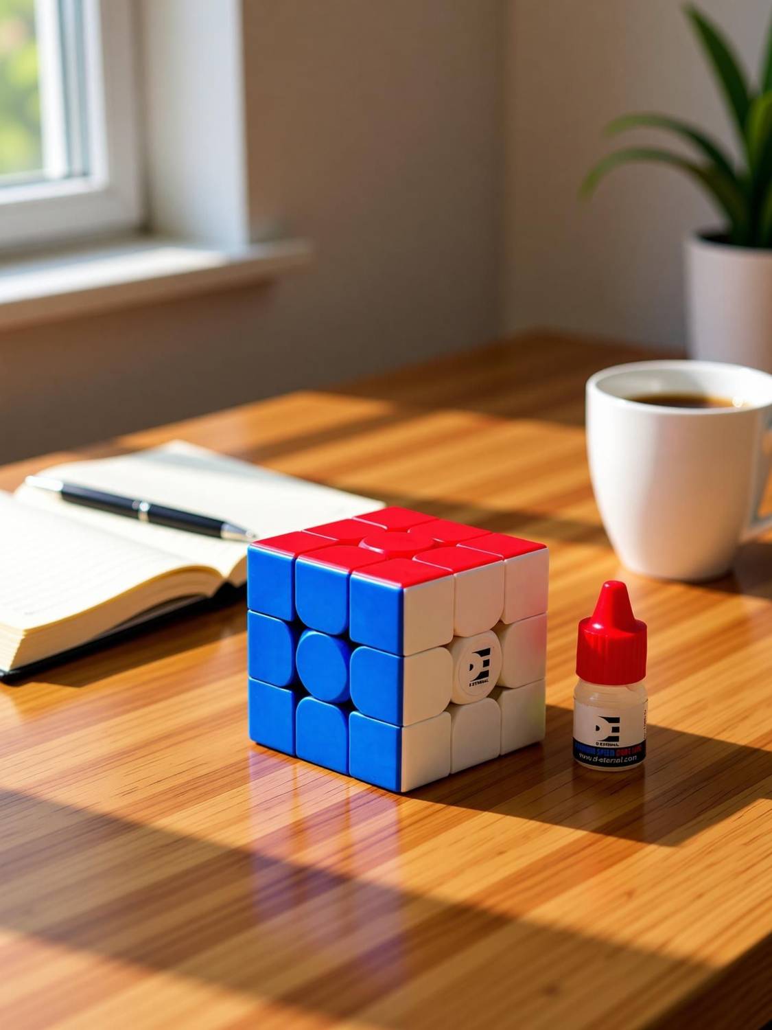D ETERNAL Cube 3x3 High Speed Stickerless Magic Puzzle & Premium Cube - Image 4