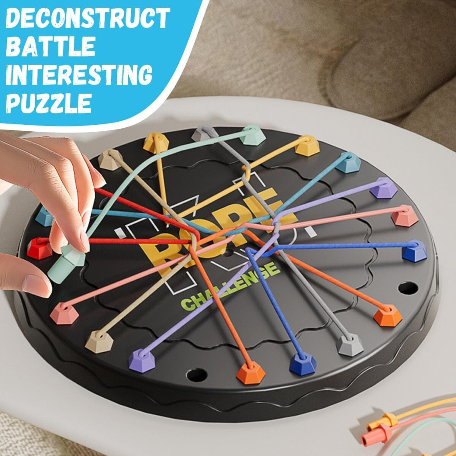 Image of gro toys Rope challenge game
