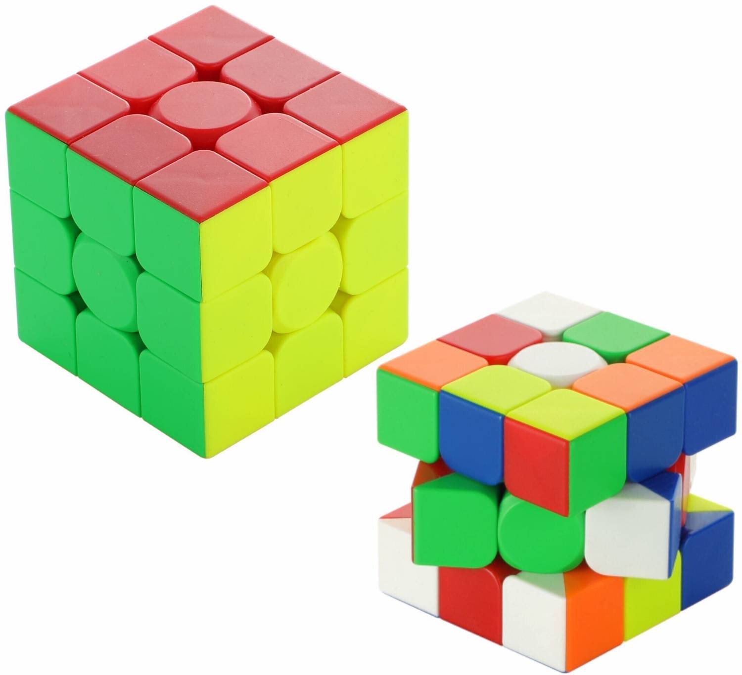 333MART Premium Cubestar 3X3 Cube, Puzzle Game, Classic Colors || Age - 3+ Years