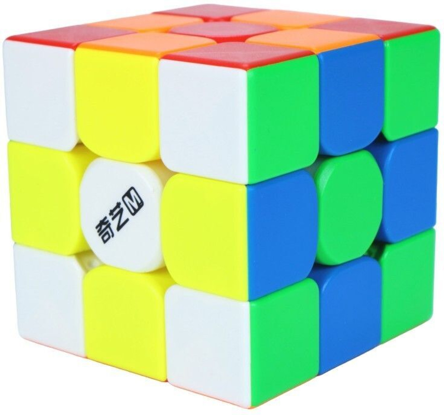 Image of Cuberkart QiYi Warrior M 3x3 Magnetic Stickerless Speed Cube with Factory Magnets, 56mm