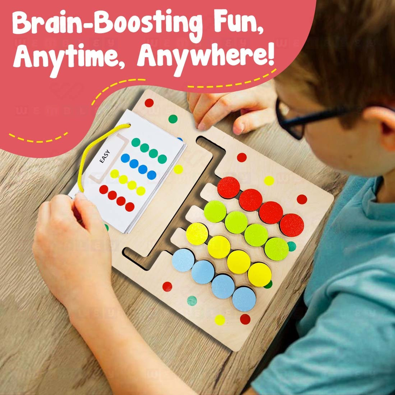Image of Wembley Montessori Puzzle Game Learning Toy