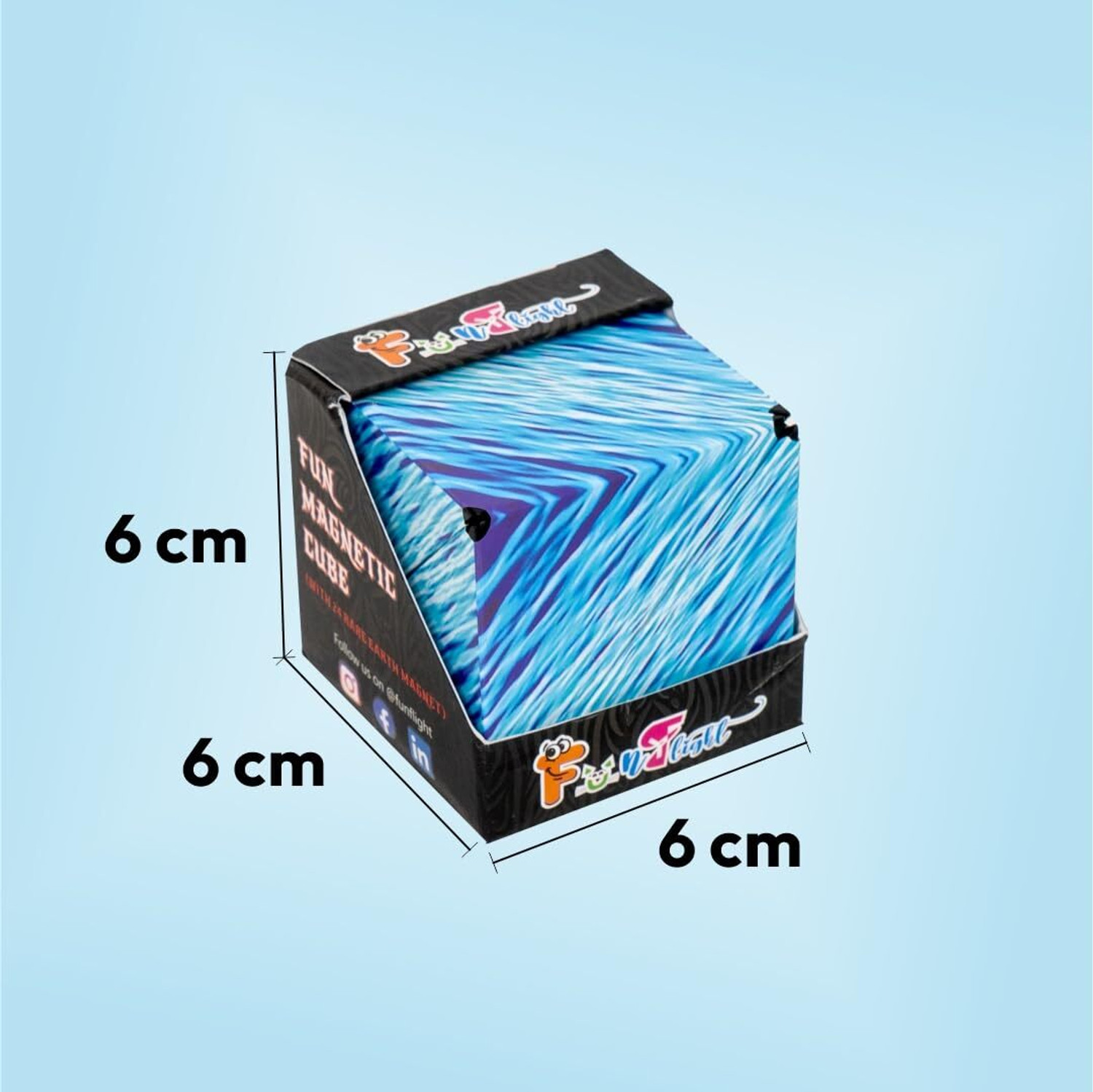 Image of UB Toys Shape Shifting Mysterious Magnetic Puzzle Cube Transforms into 72+ Shapes