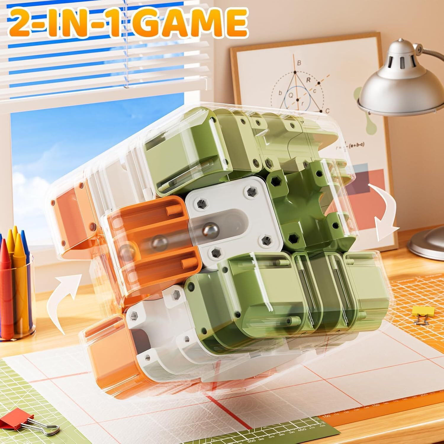Image of PRAMUKH STORE 3D Ball Rolling Maze Puzzle Cube