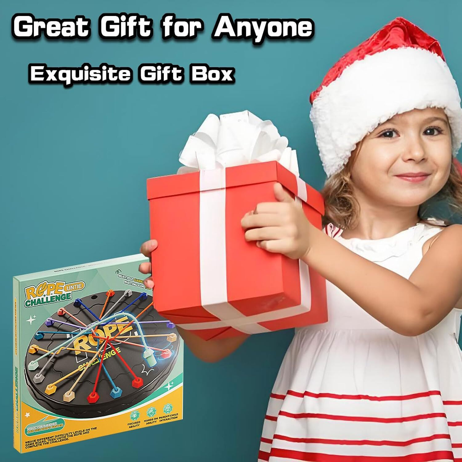 Image of gro toys Rope challenge game