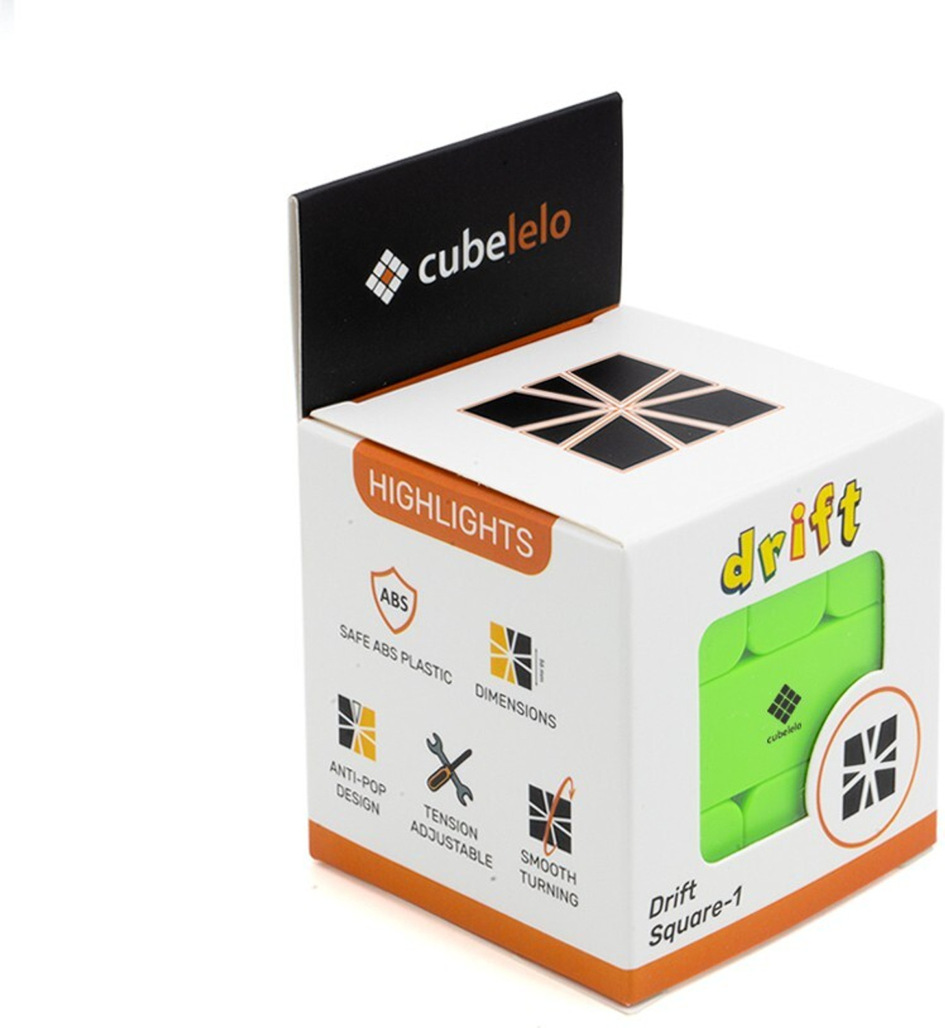 Image of Cubelelo Drift Square-1 Stickerless Speedcube Highspeed Magic Cube Puzzle