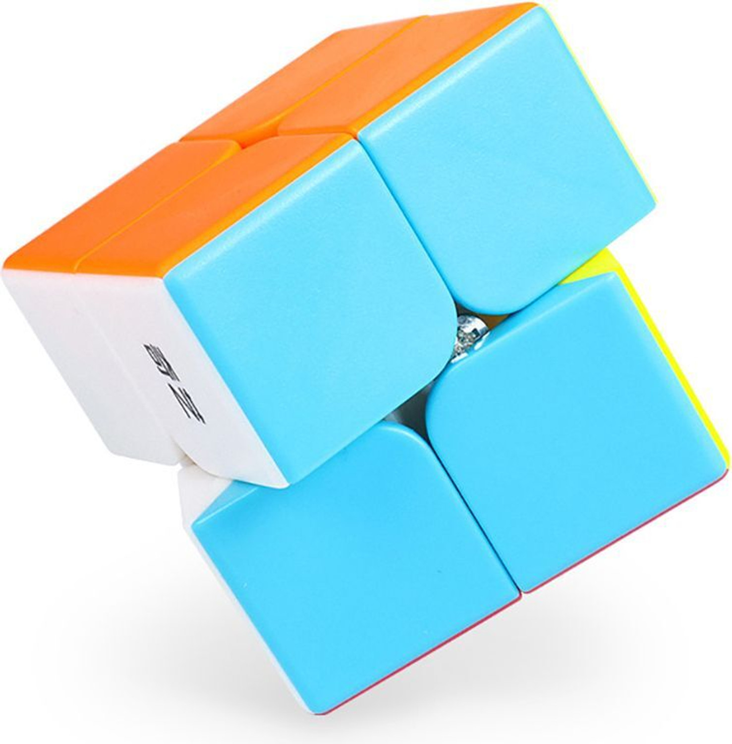 Image of Hawkister QiYi Qidi S2 2x2 Stickerless Magic Cube Mofangge Mascot 2x2x2 Speed Cube