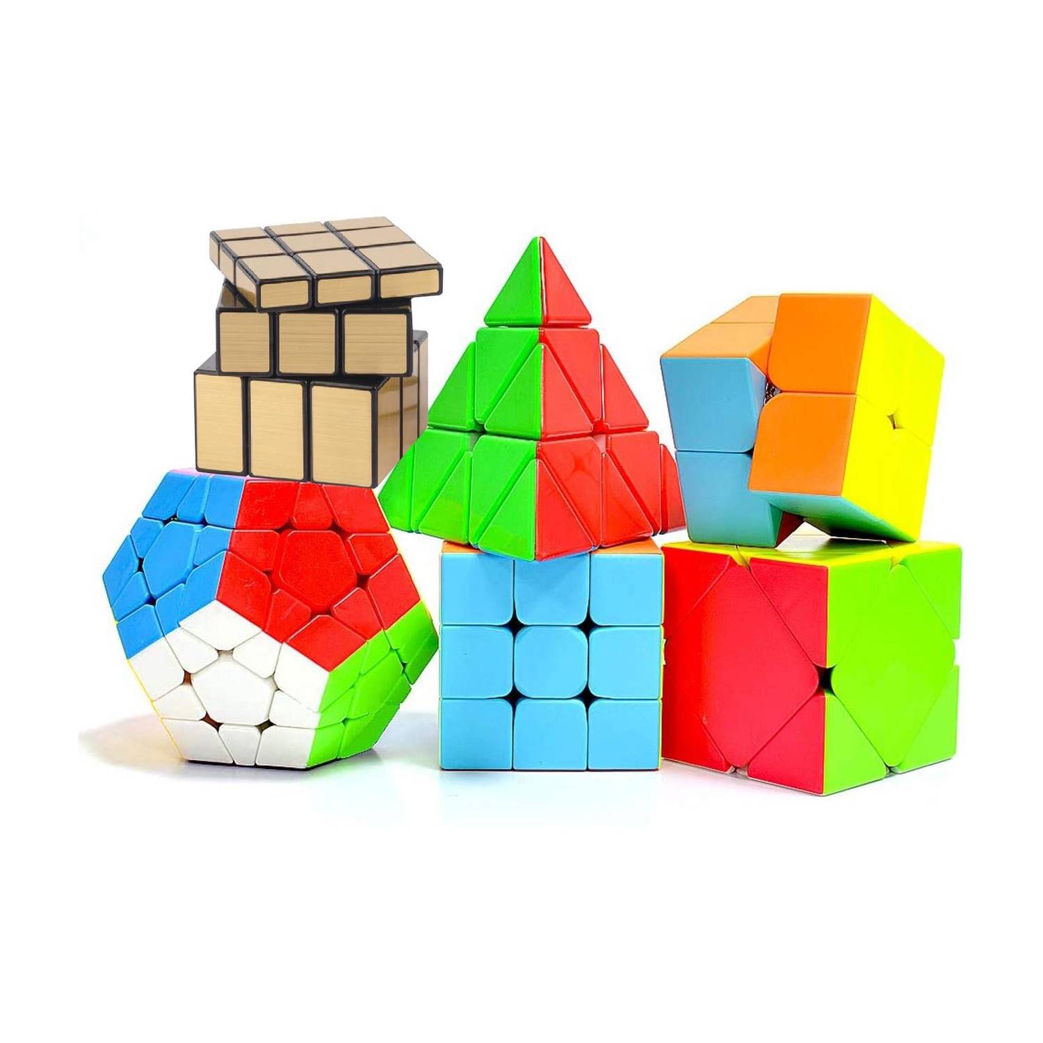 Authfort Super Speed Cube [6 Pack] Combo 2x2