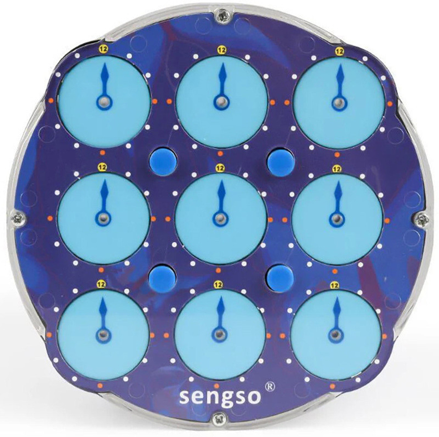 Image of Cuberkart Sengso Magnetic Clock Magic Puzzle Toy
