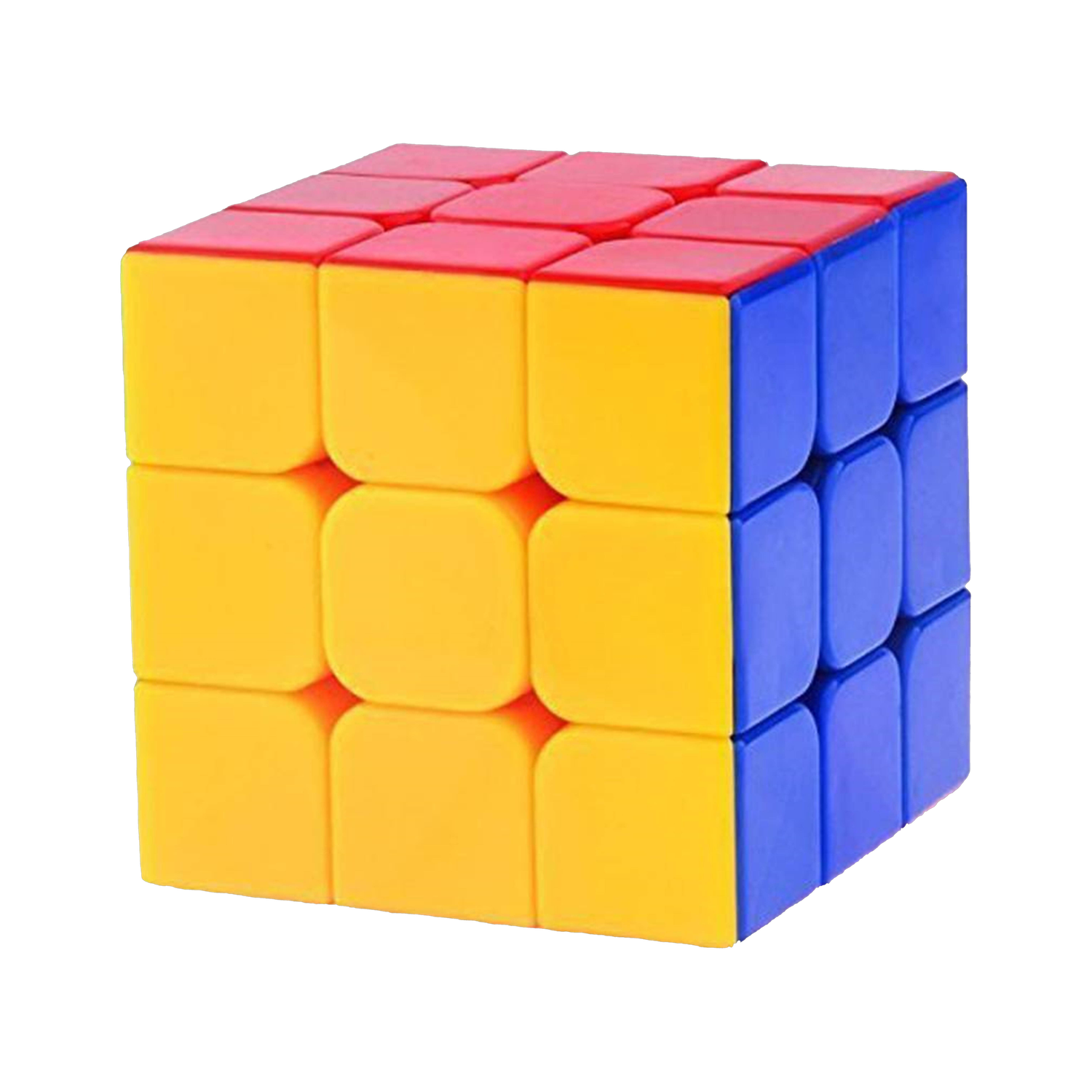 TamBoora 3X3X3 SPEED CUBE HIGH STAYBILITY STICKER LESS SMOOTH SWING FOR FASTER MOVEMENT (1 Pieces)