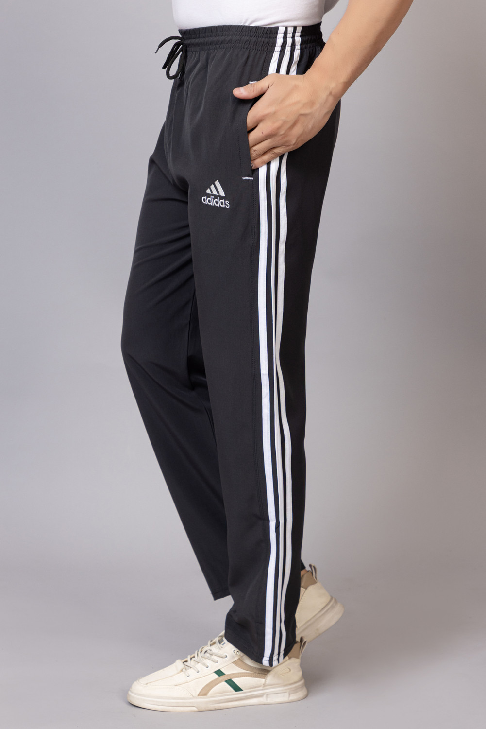 Image of AAITHAN Striped Men Multicolor Track Pants